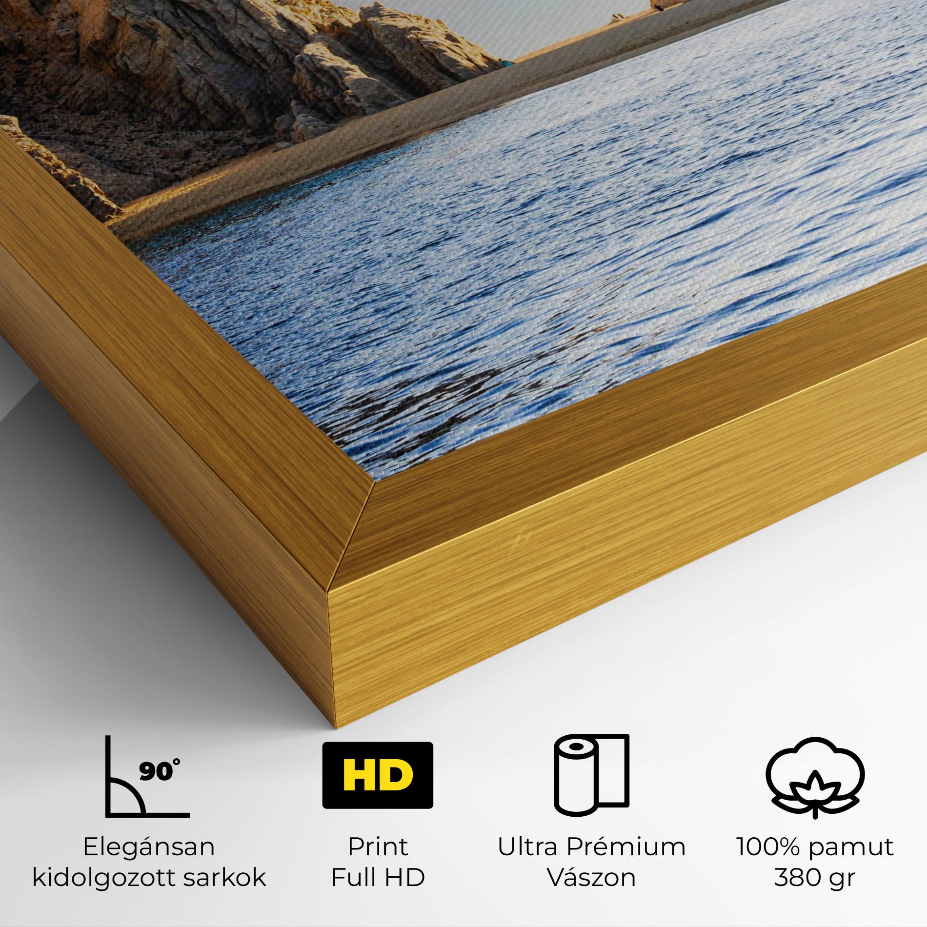 Vászonkép Lover S Beach mockup 4