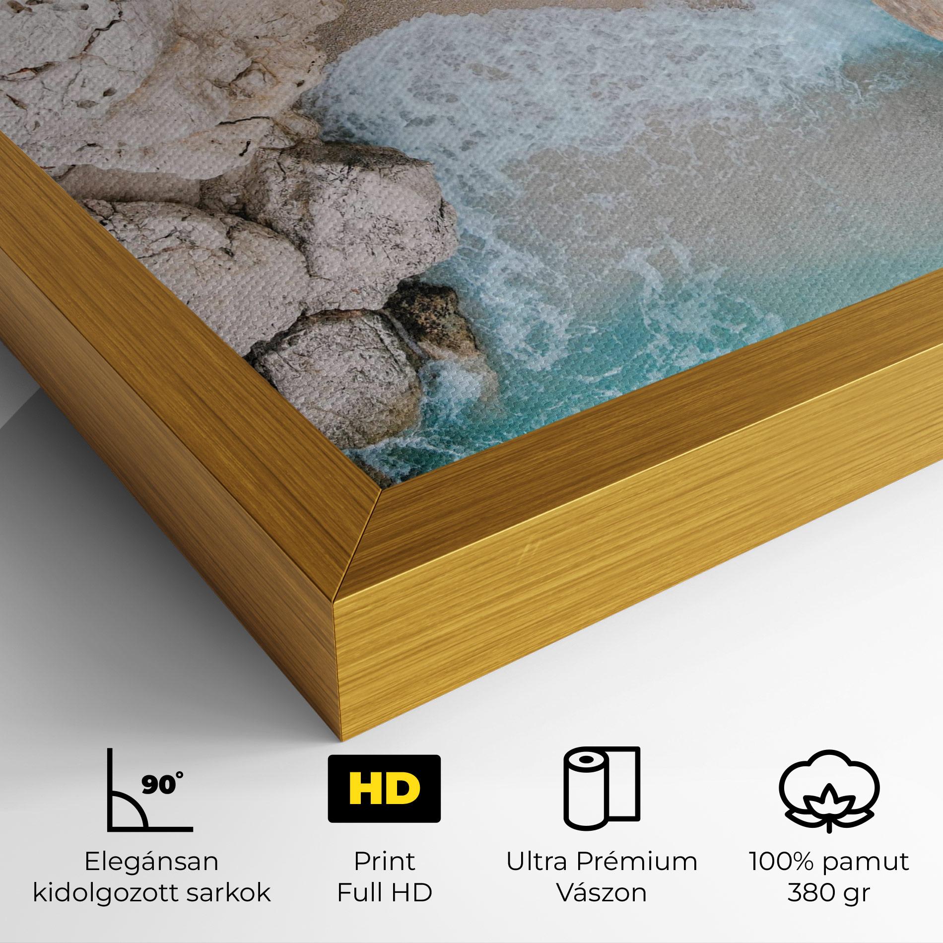 Vászonkép Private White Cave mockup 4