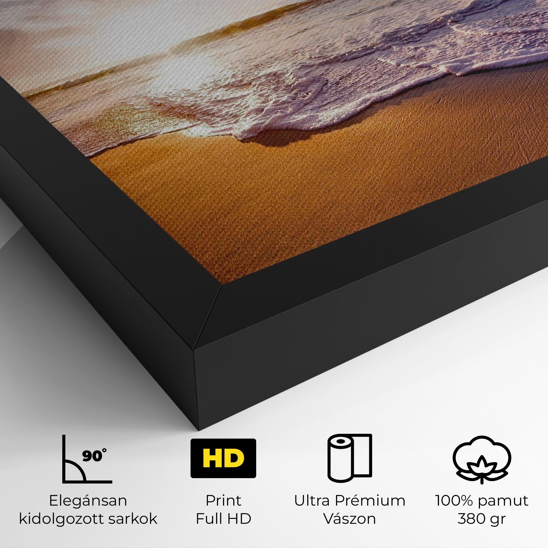 Vászonkép Beach Sunrise mockup 4