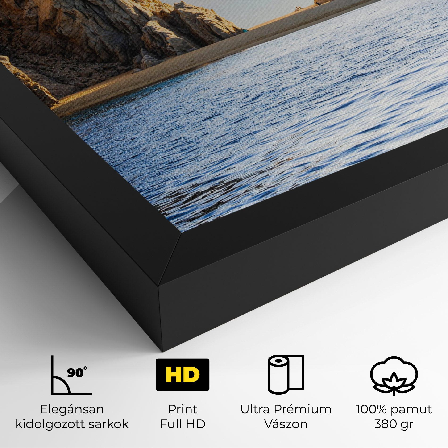 Vászonkép Lover S Beach mockup 4