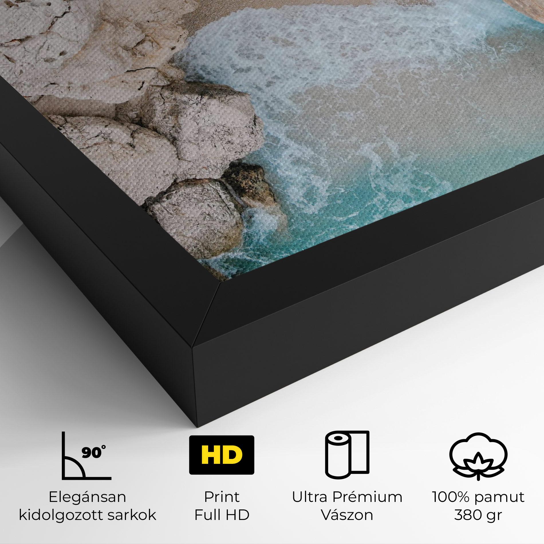 Vászonkép Private White Cave mockup 4