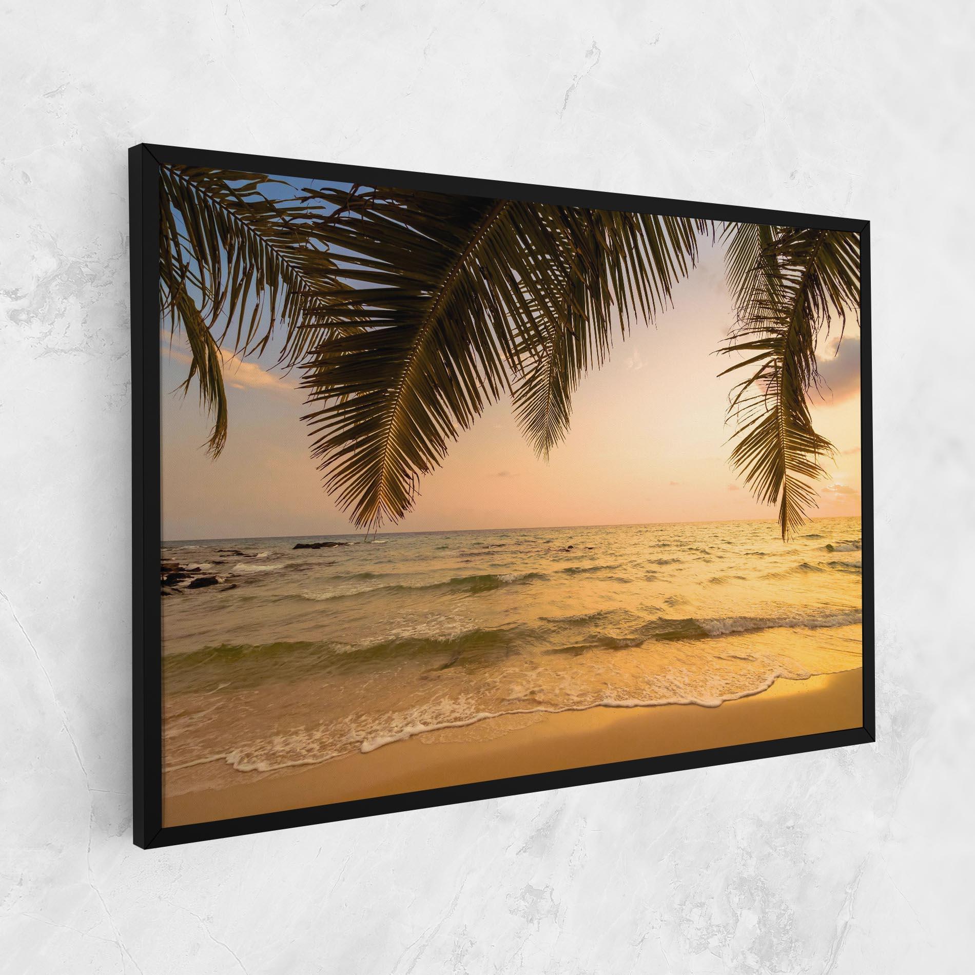 Vászonkép Paradise Island mockup 1