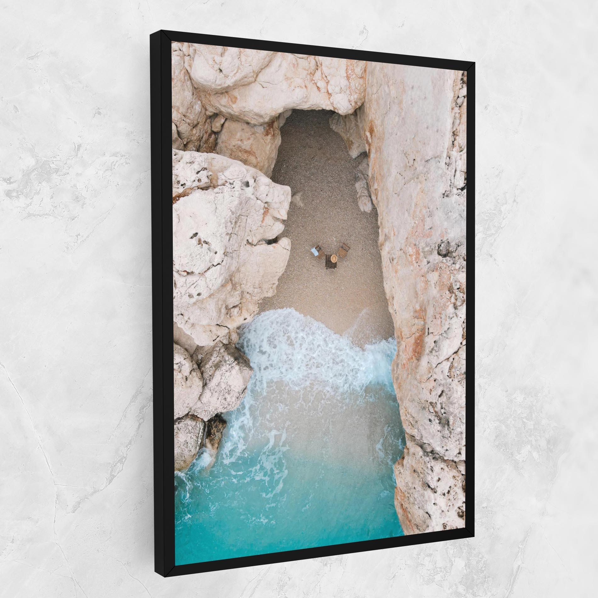 Vászonkép Private White Cave mockup 1