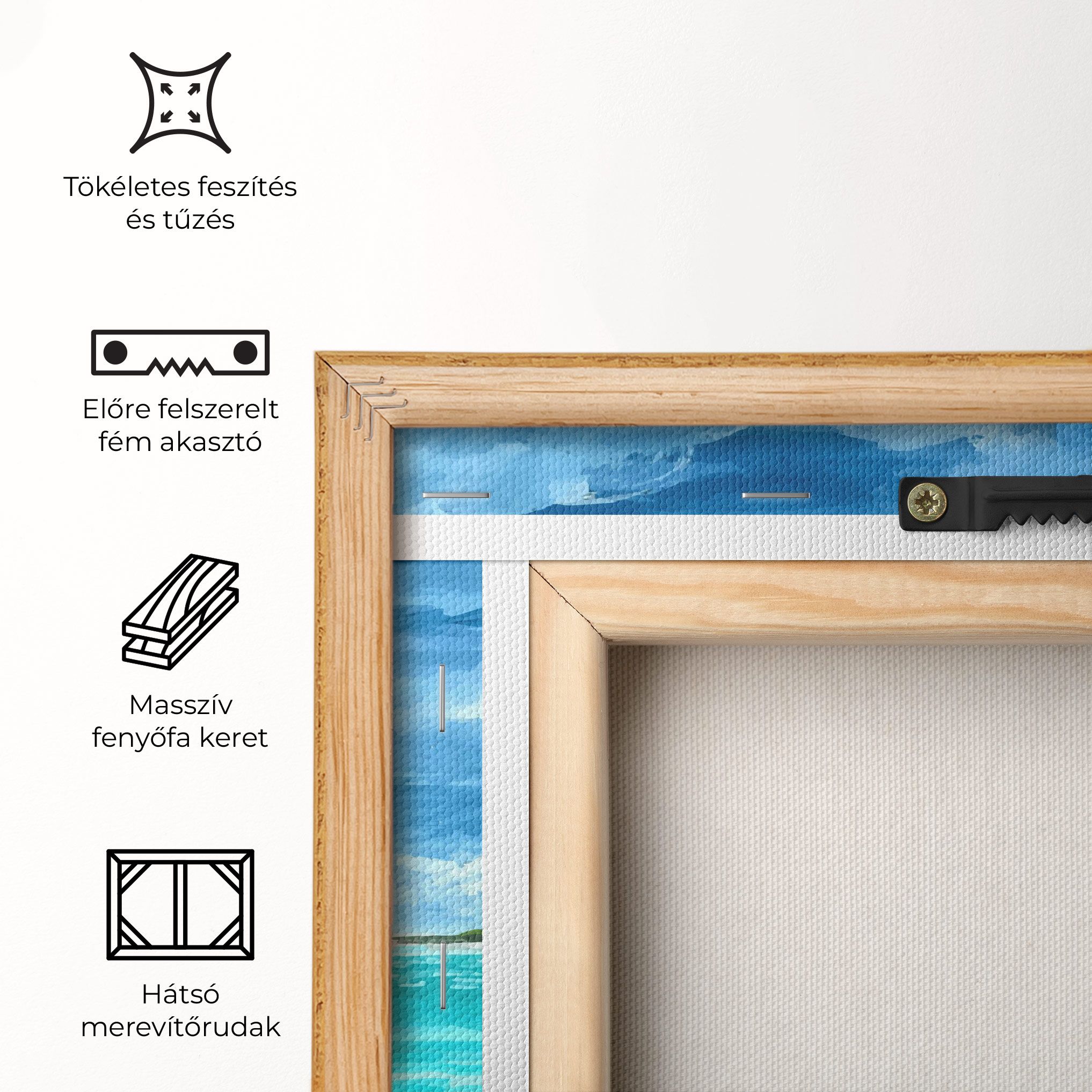 Beach Painting Art mockup 5