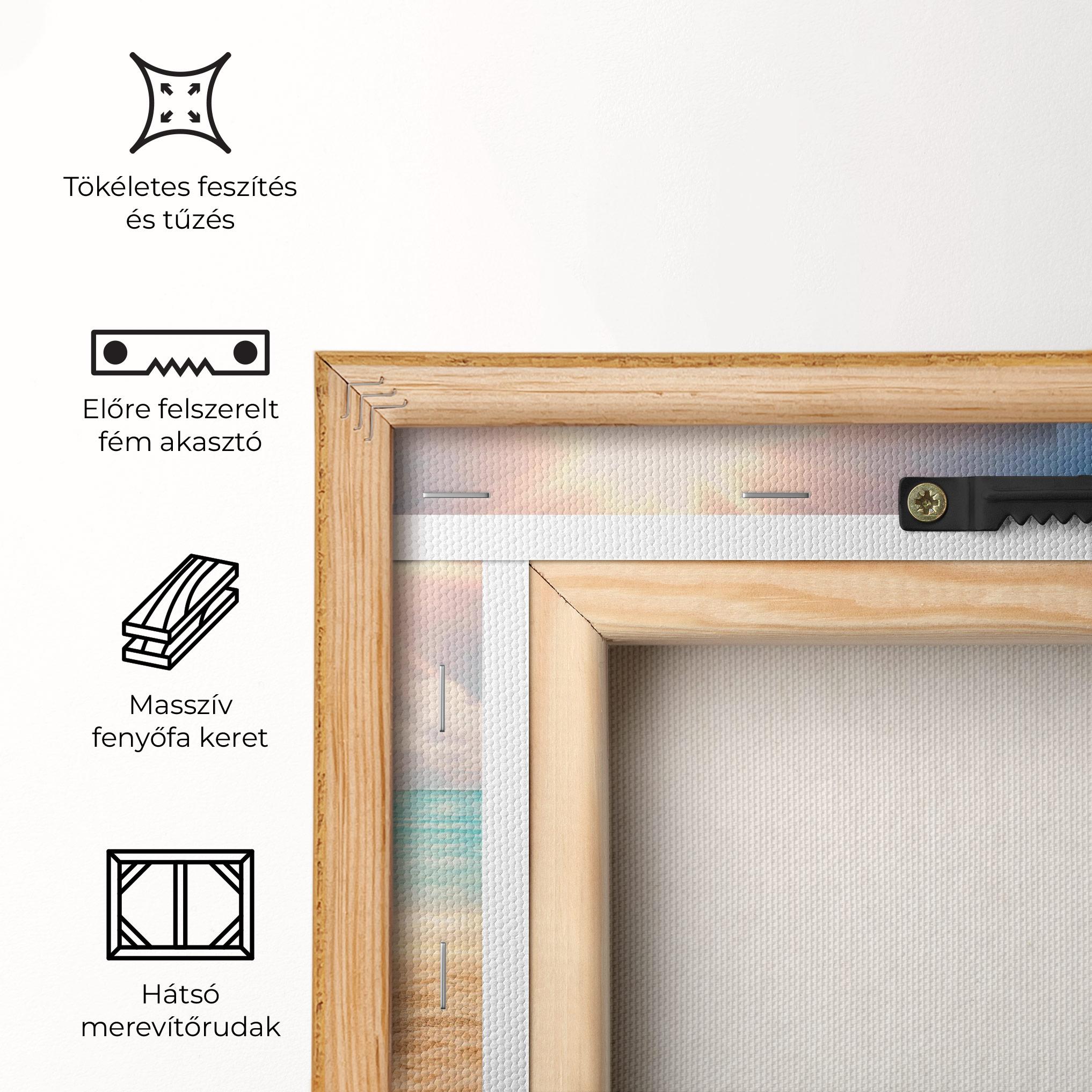 Vászonkép Exotic Beach Ocean mockup 5