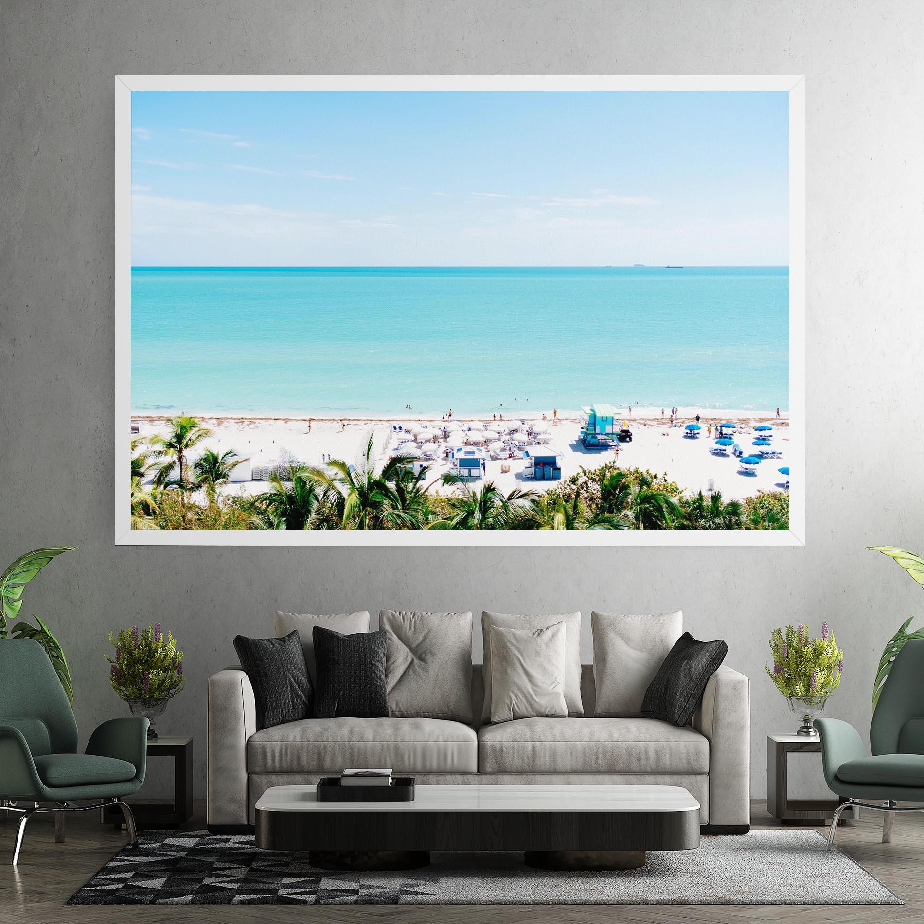 Vászonkép Blue Clear Water mockup 7