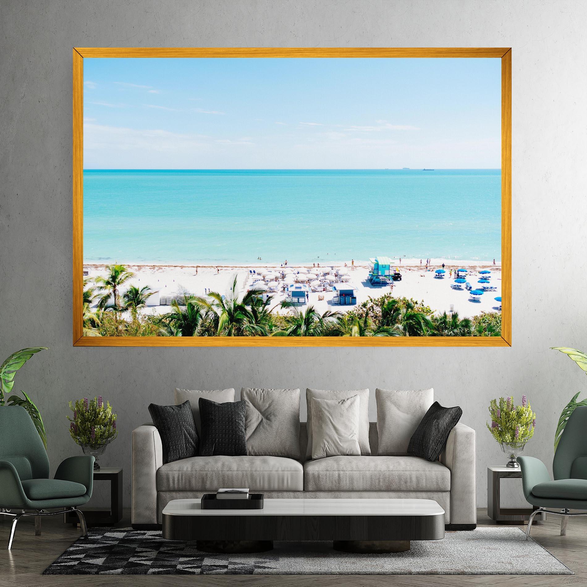 Vászonkép Blue Clear Water mockup 7