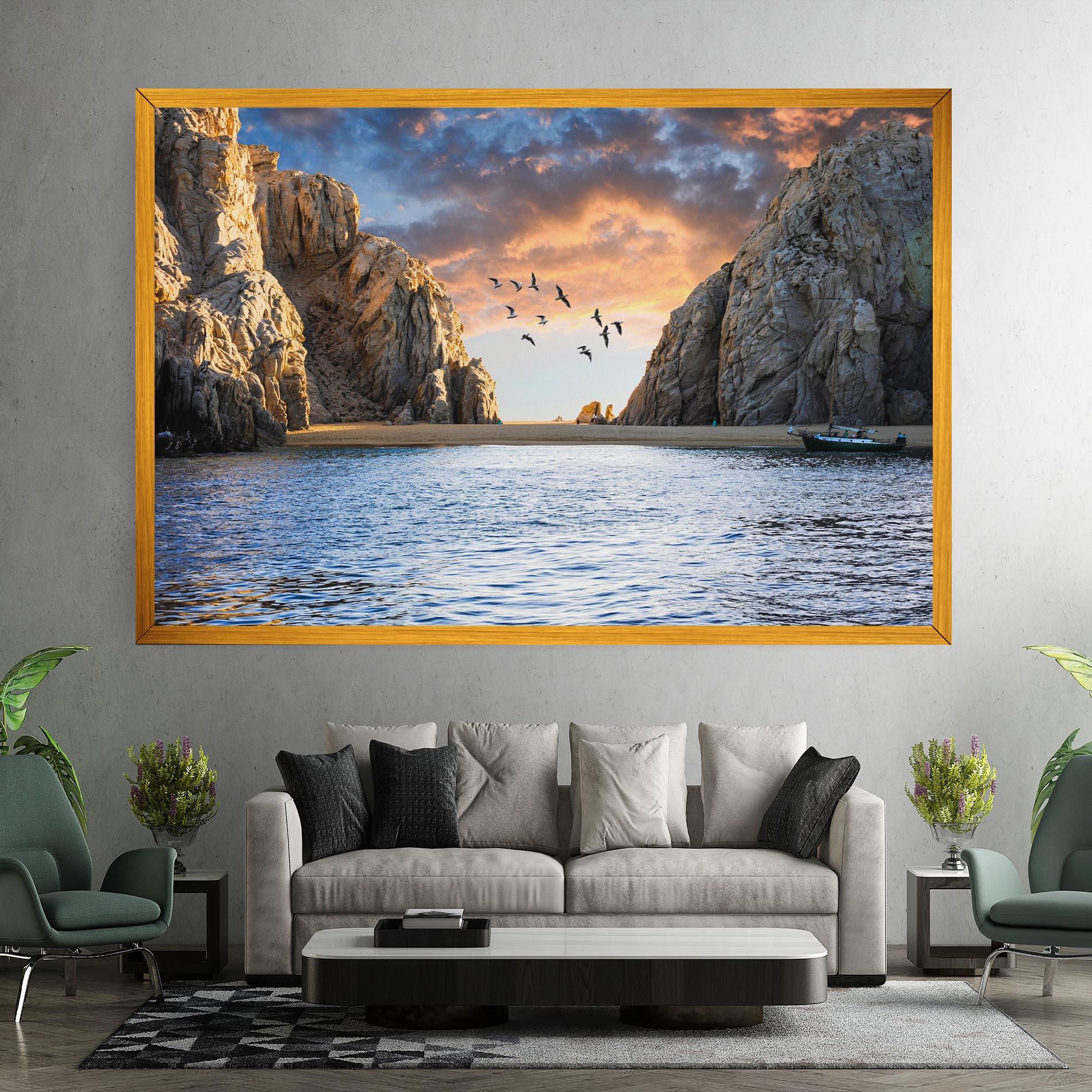 Vászonkép Lover S Beach mockup 7