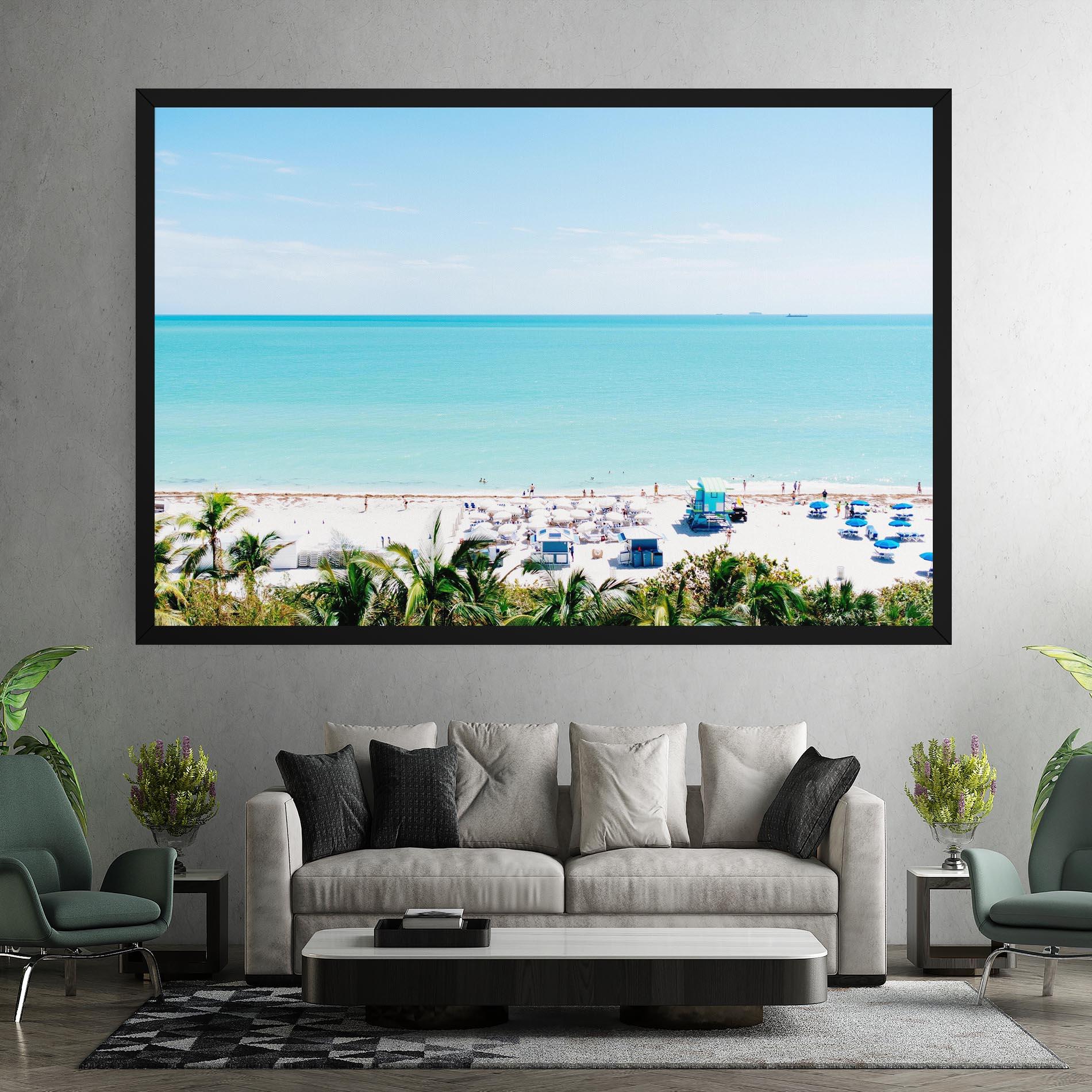 Vászonkép Blue Clear Water mockup 7