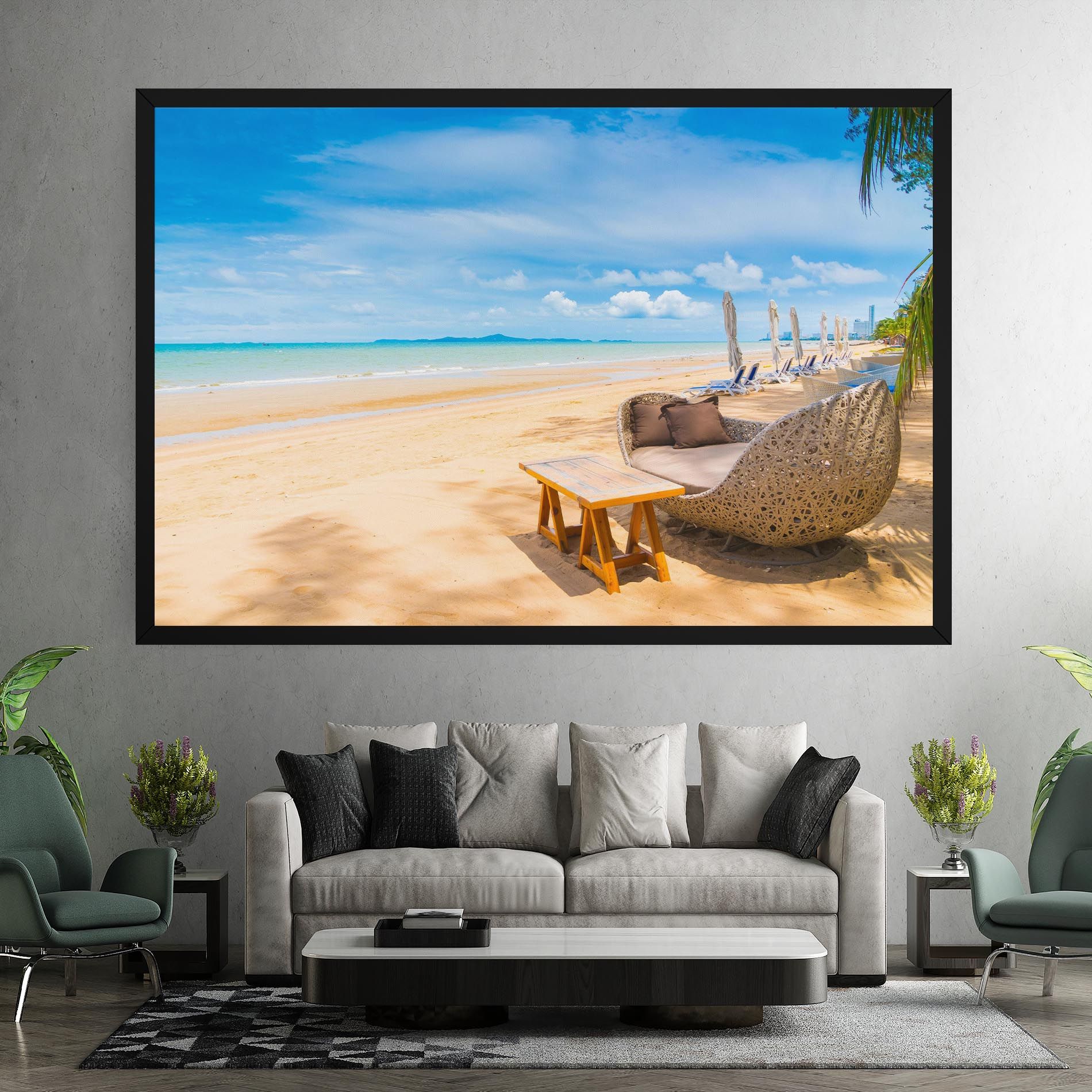 Dinning Blue Sky mockup 7