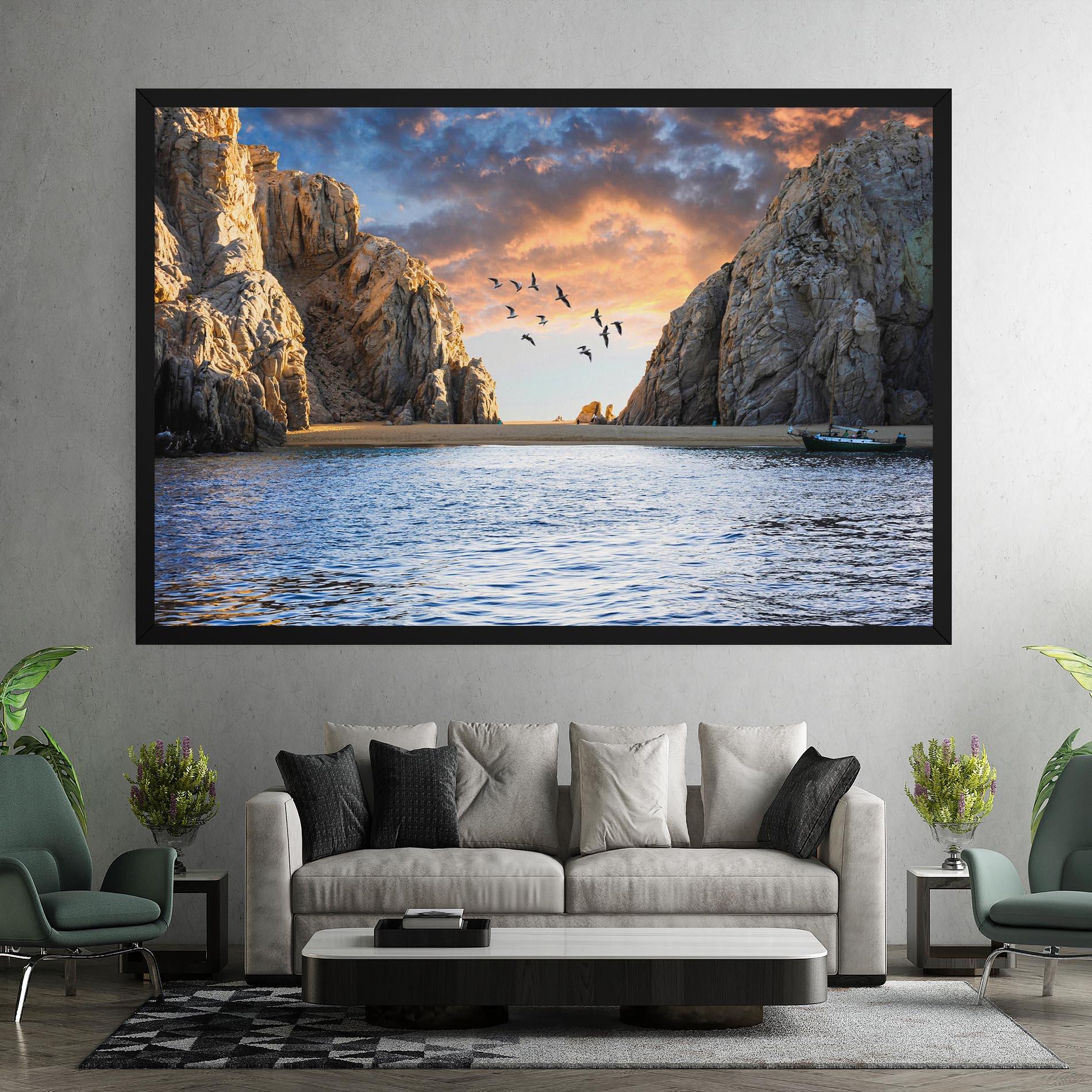 Vászonkép Lover S Beach mockup 7
