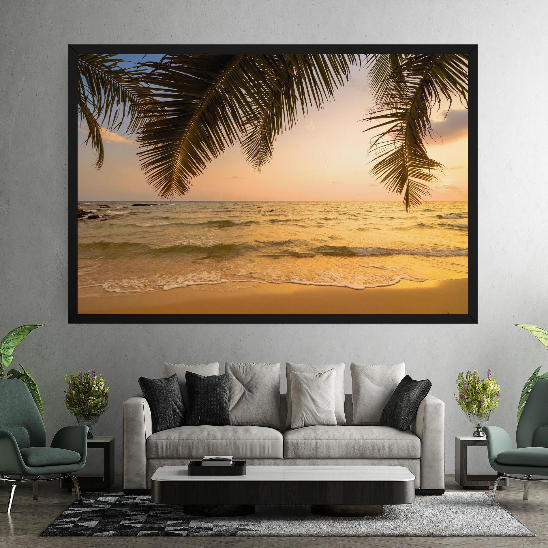 Vászonkép Paradise Island mockup 7