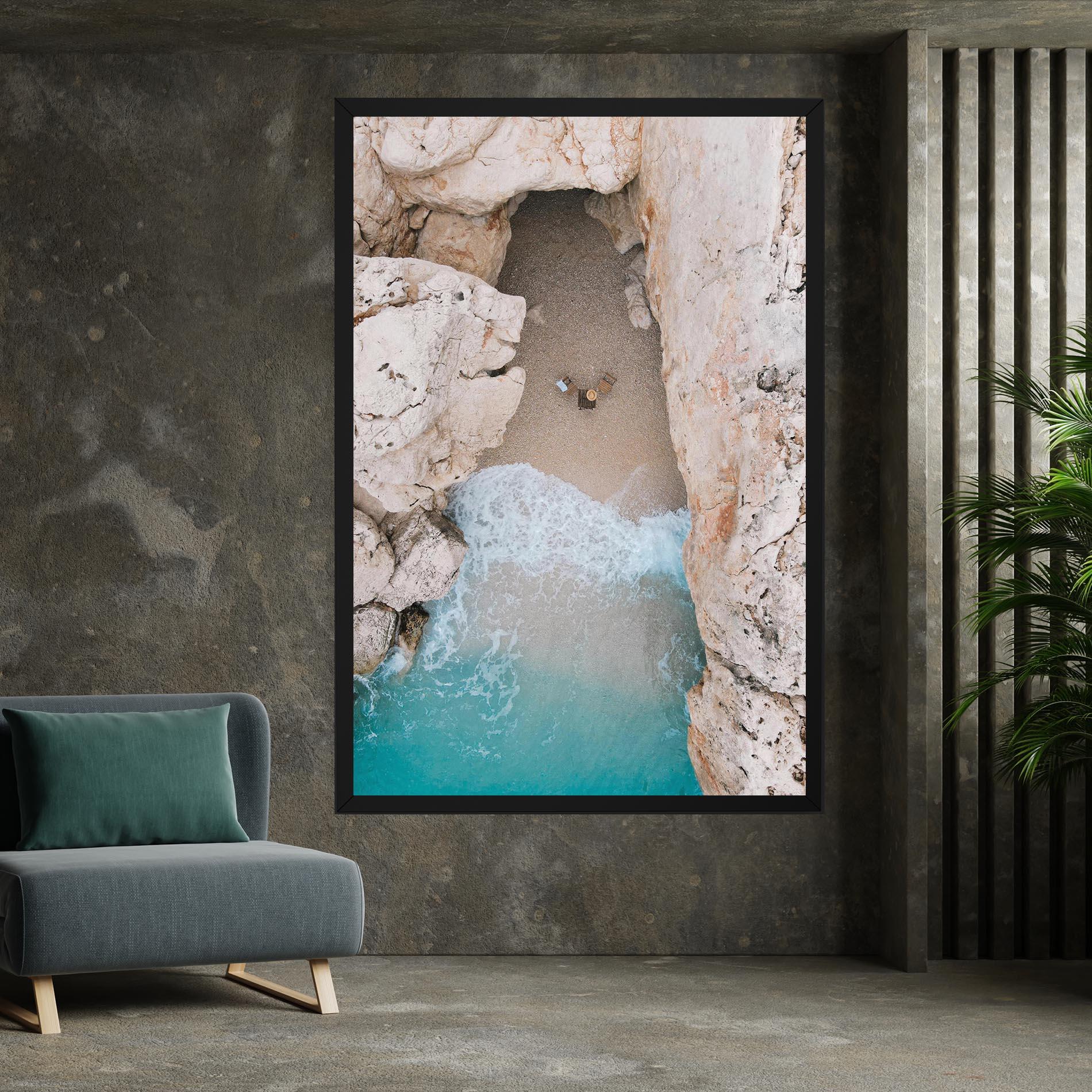 Vászonkép Private White Cave mockup 7