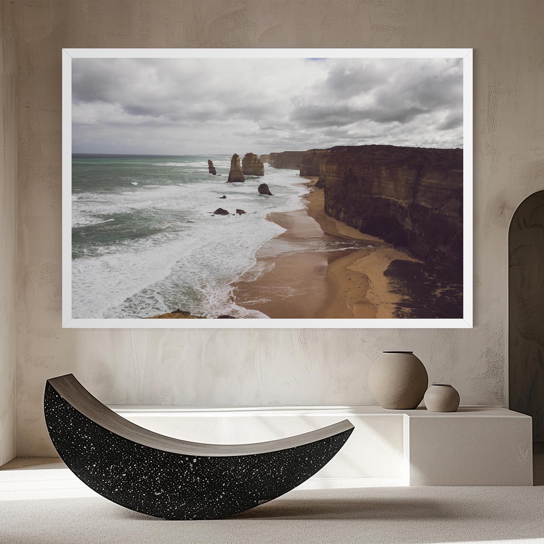 Grey Clouds Beach mockup 8