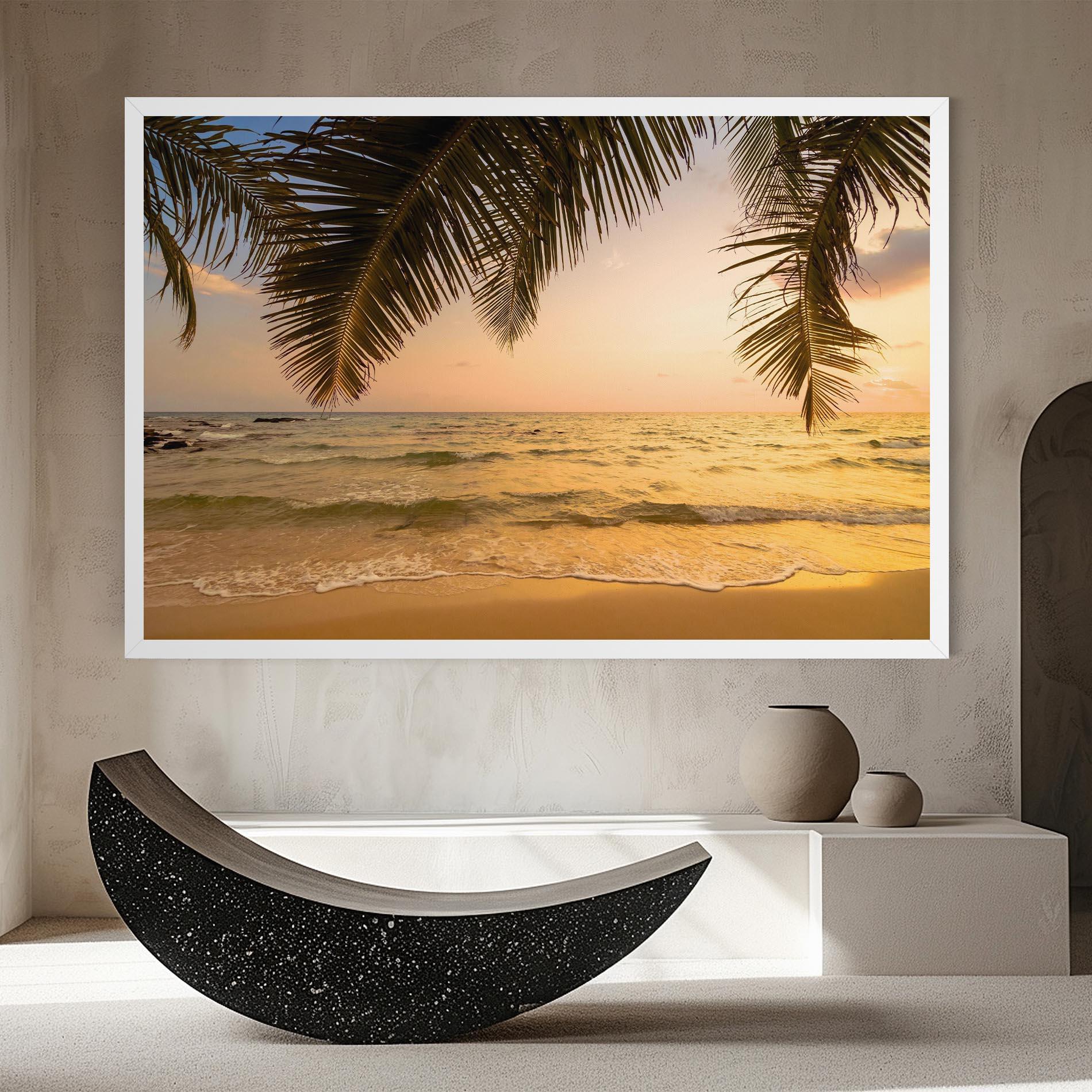 Vászonkép Paradise Island mockup 8