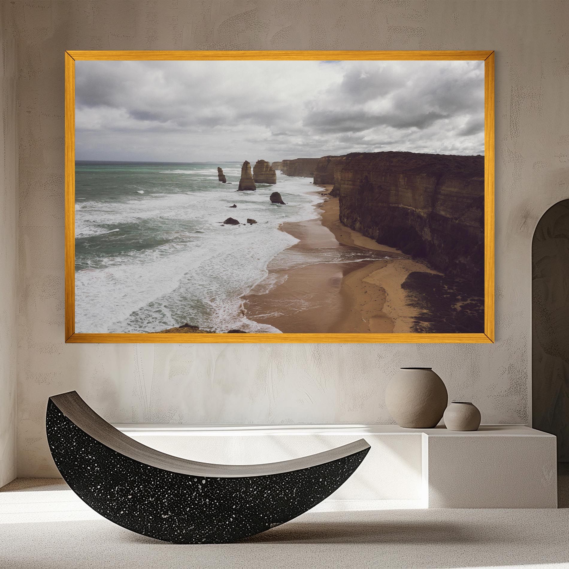 Grey Clouds Beach mockup 8