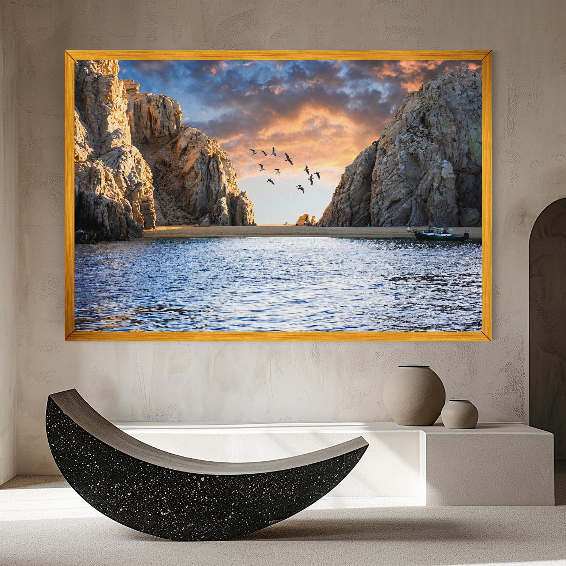 Vászonkép Lover S Beach mockup 8