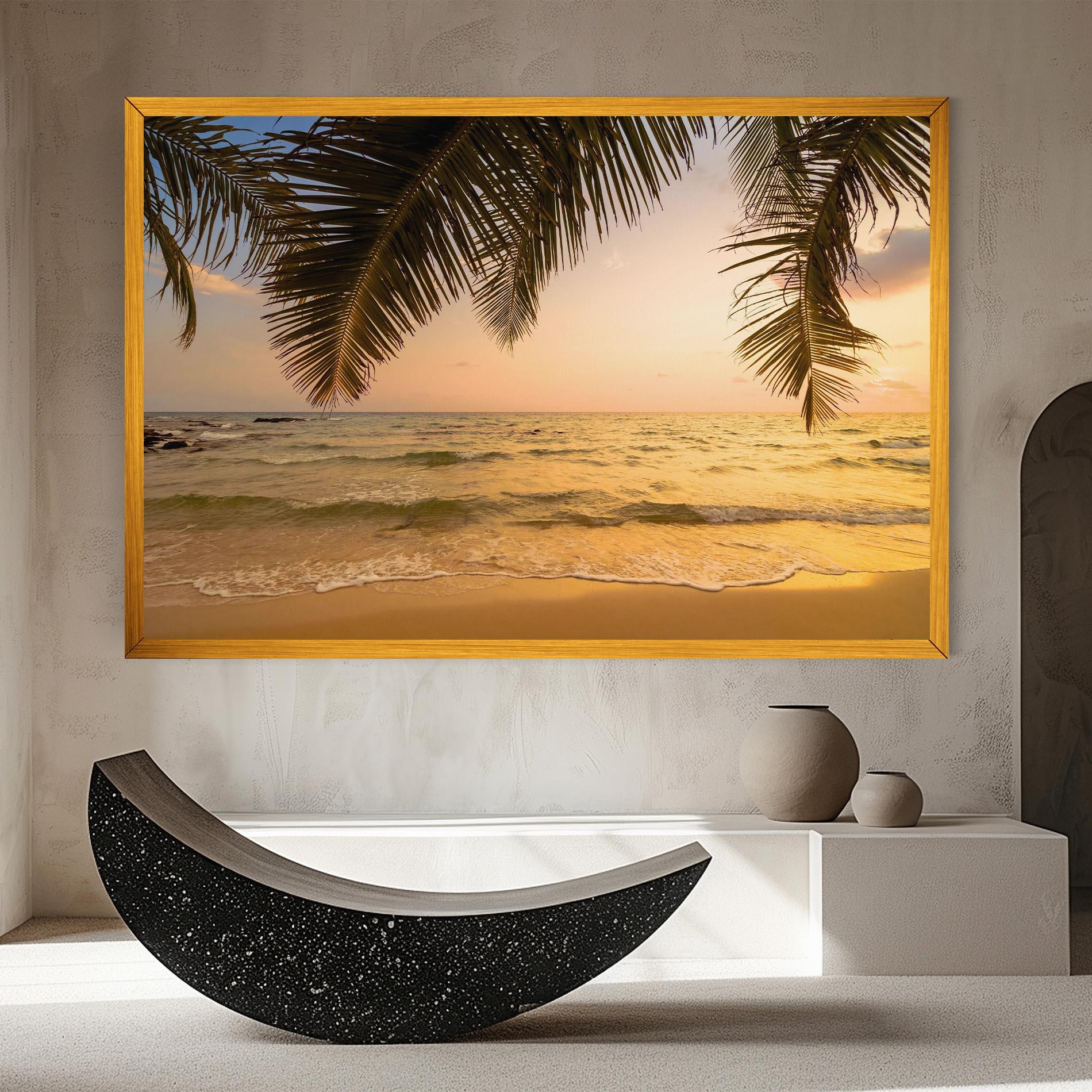 Vászonkép Paradise Island mockup 8