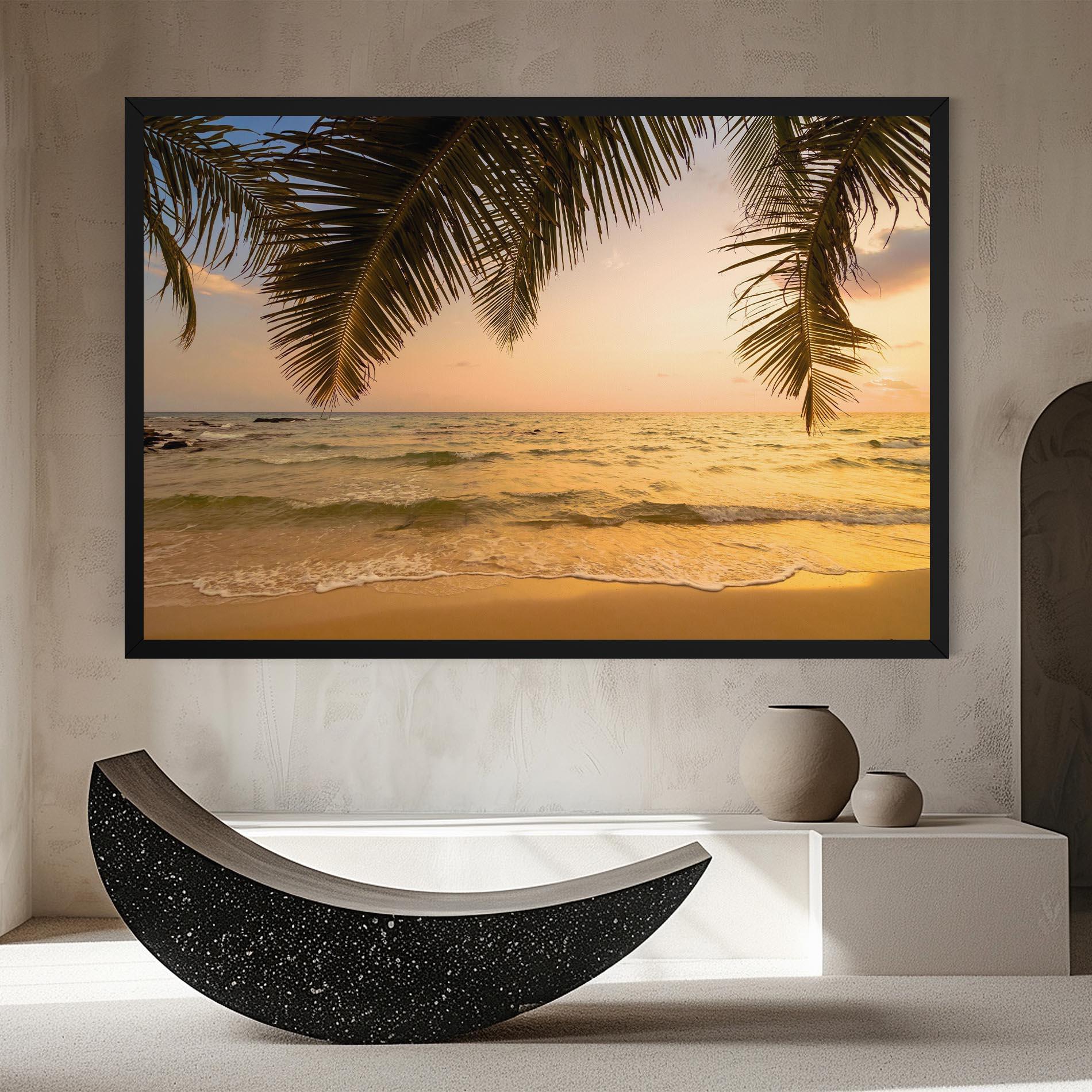 Vászonkép Paradise Island mockup 8