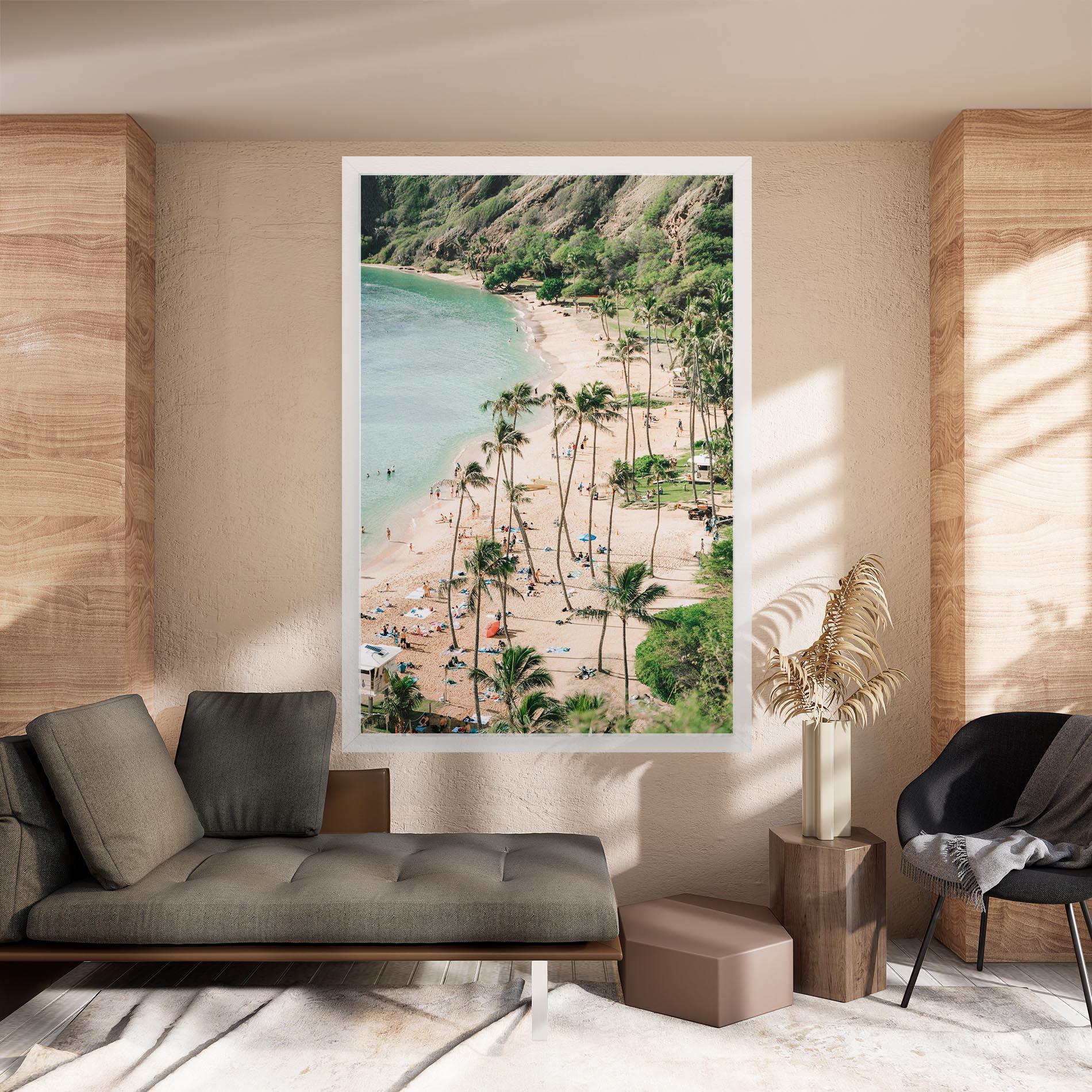 Vászonkép Beach Day mockup 8