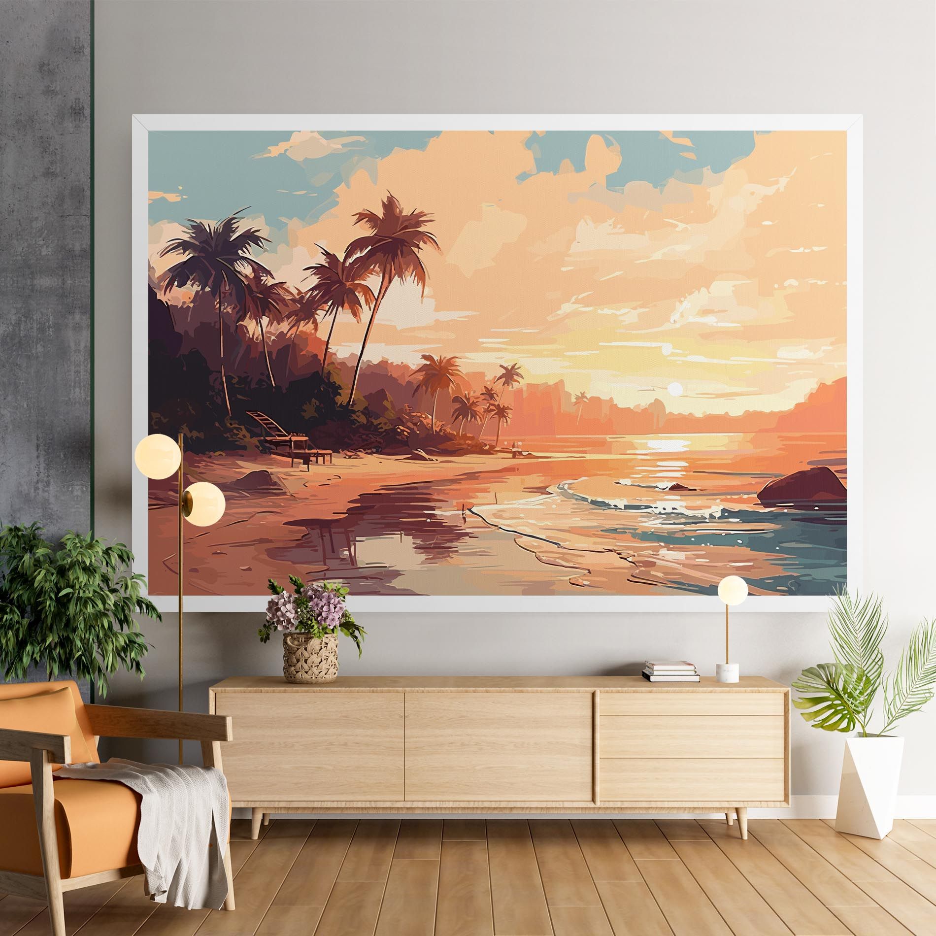 Blue Orange Beach mockup 9