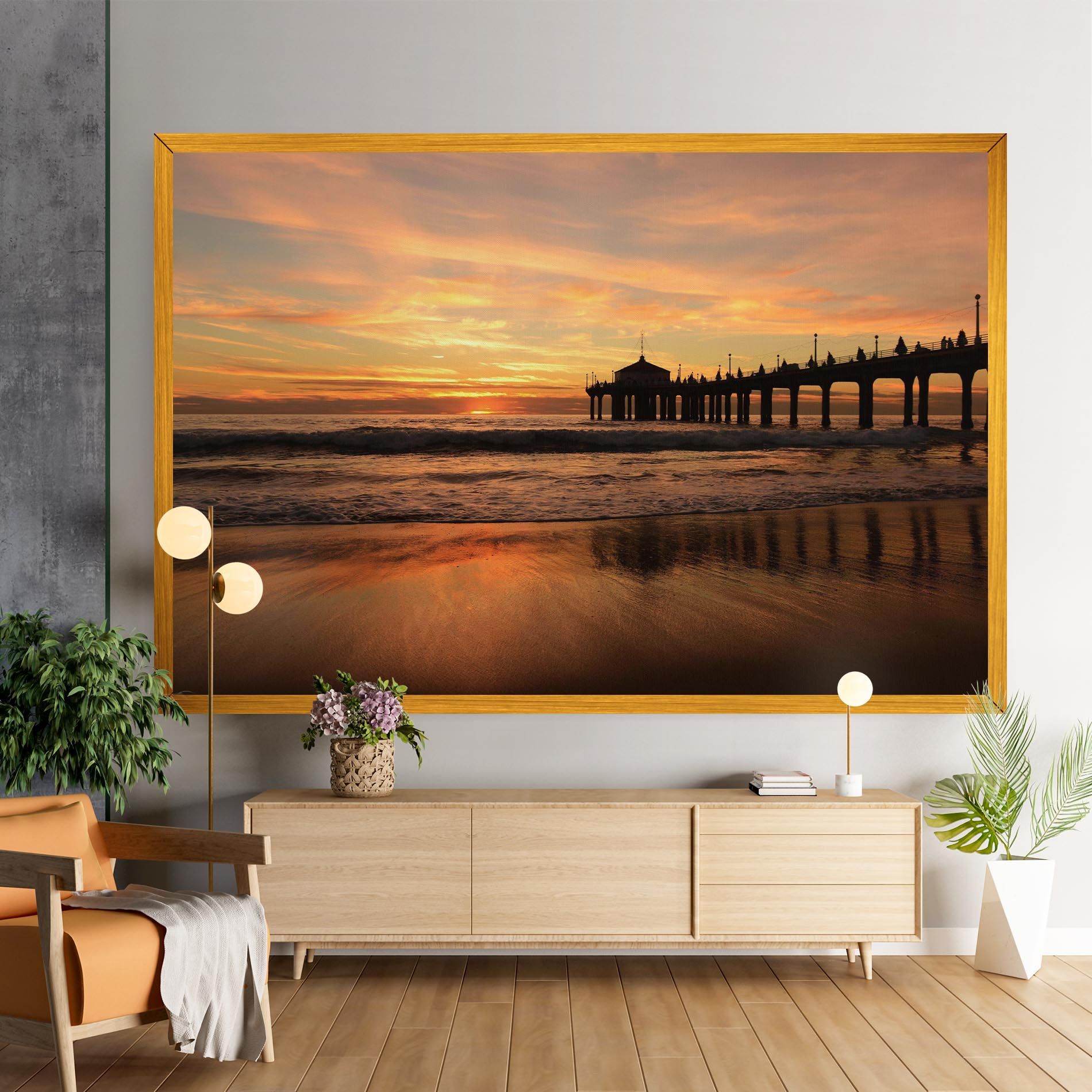 Beach Sunset View mockup 9