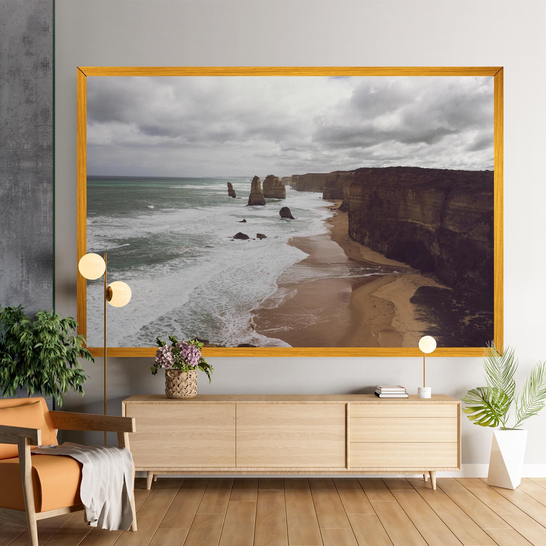 Grey Clouds Beach mockup 9