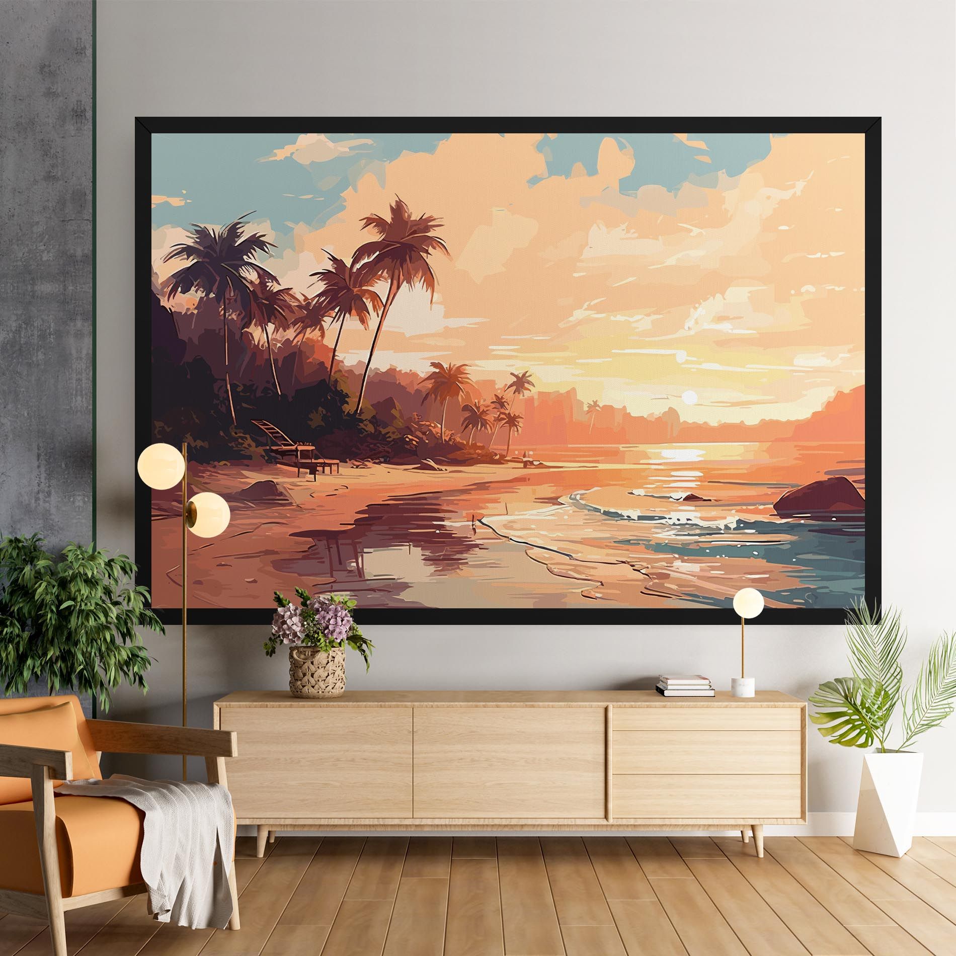 Blue Orange Beach mockup 9