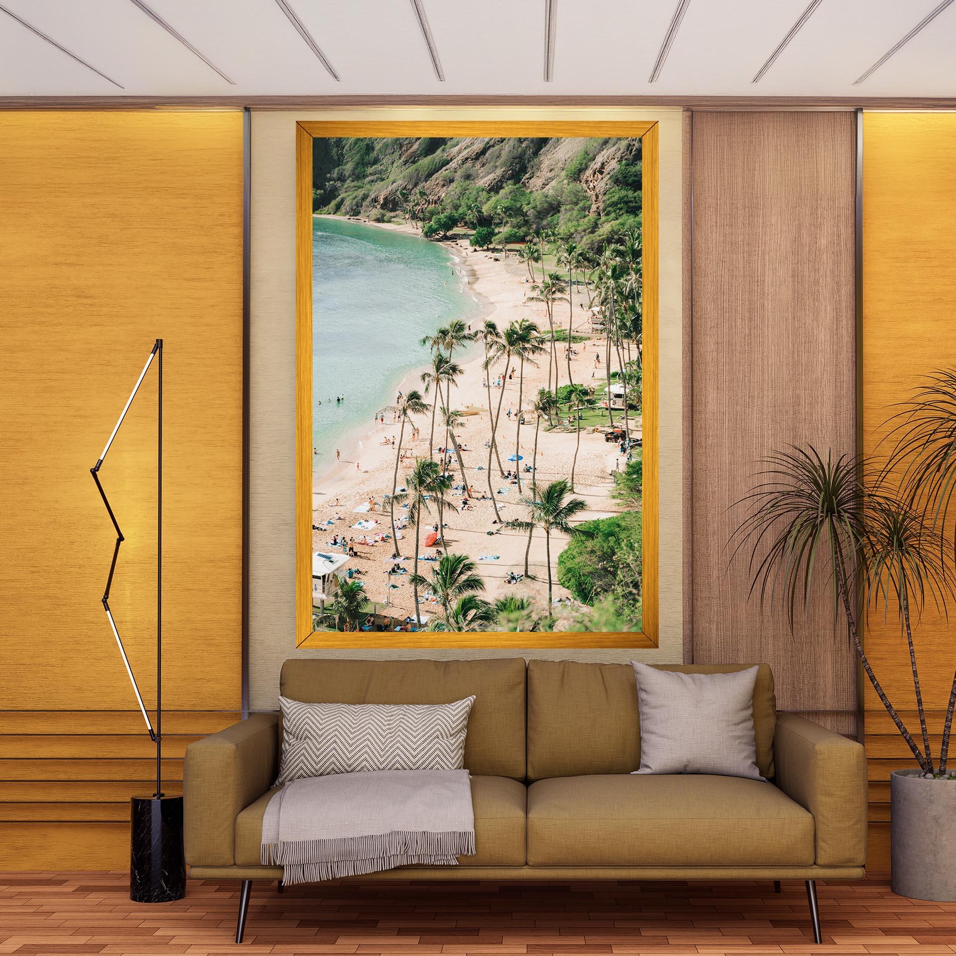 Vászonkép Beach Day mockup 9