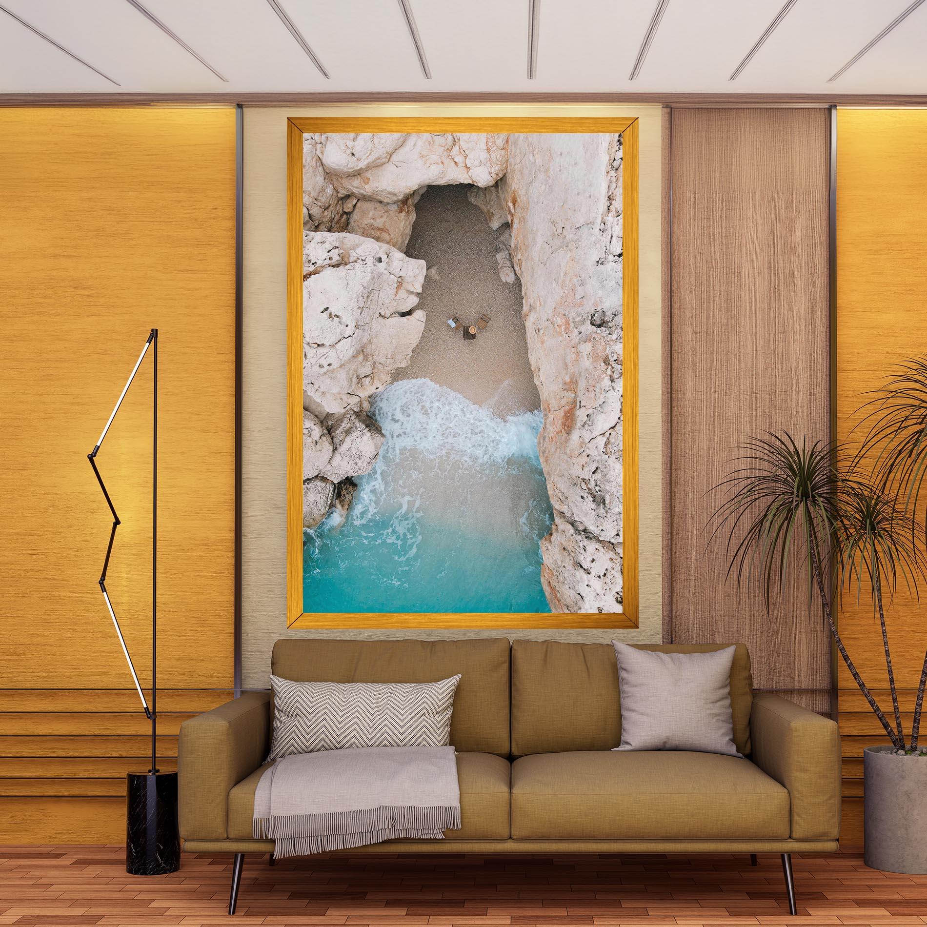 Vászonkép Private White Cave mockup 9