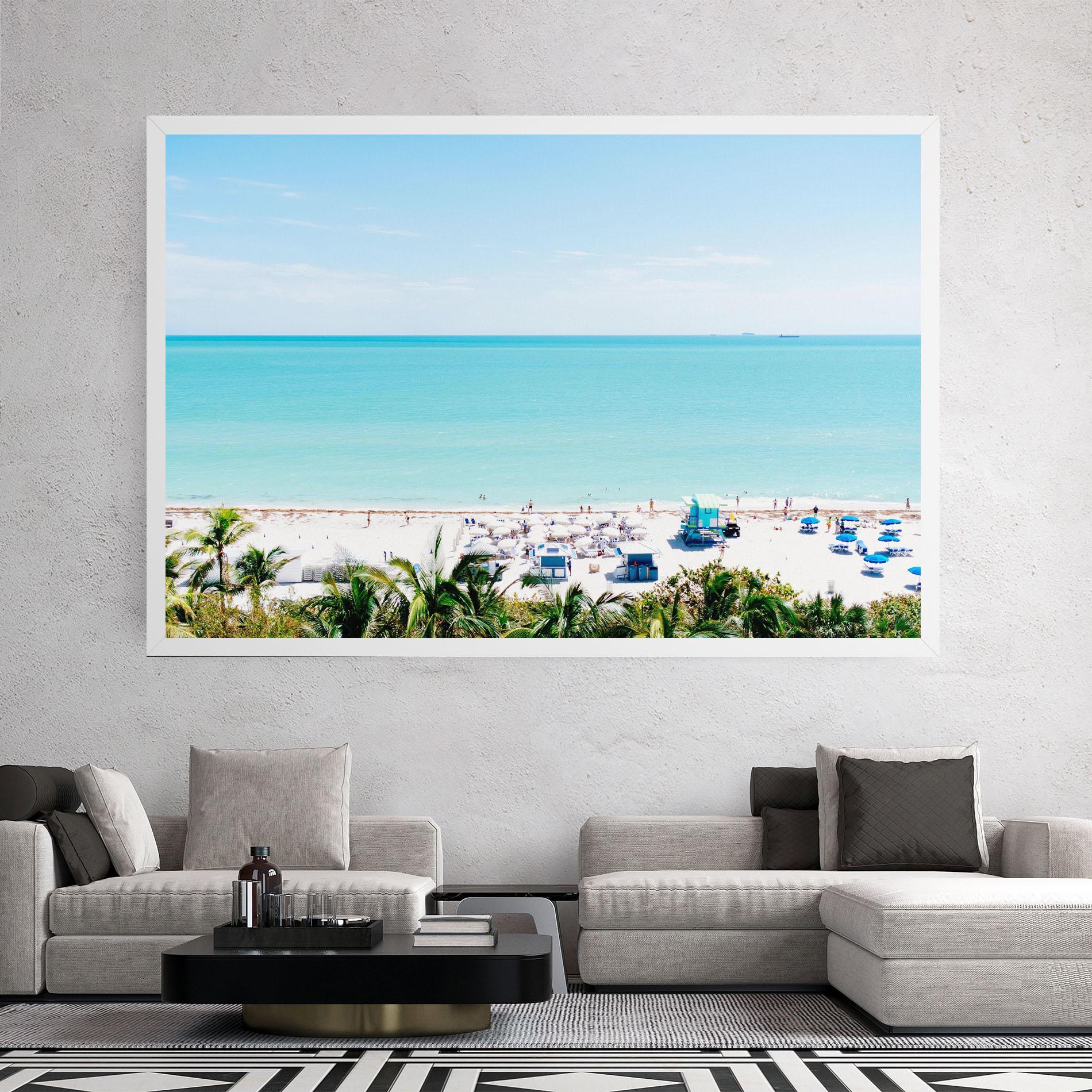 Vászonkép Blue Clear Water mockup 2