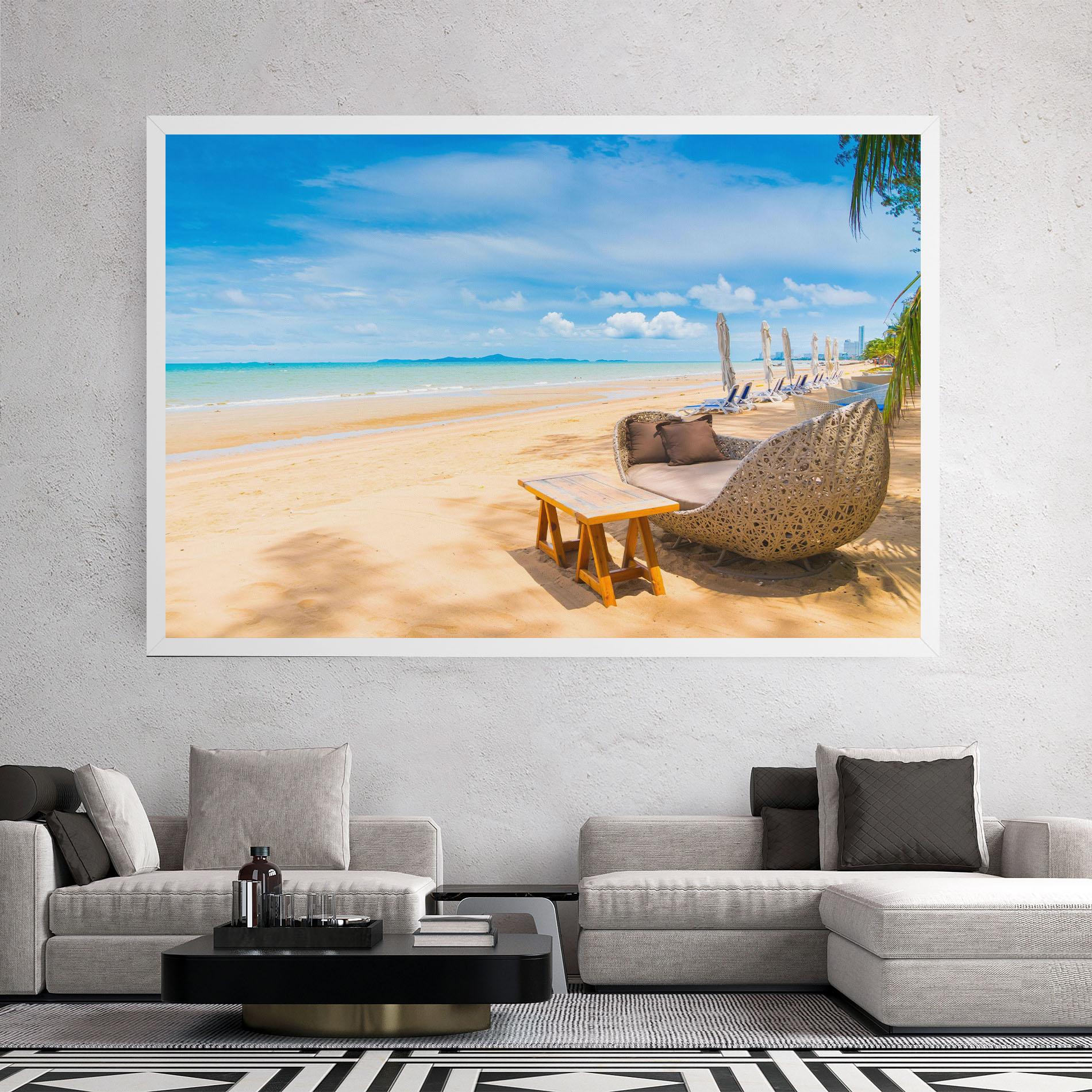 Vászonkép Dinning Blue Sky mockup 2