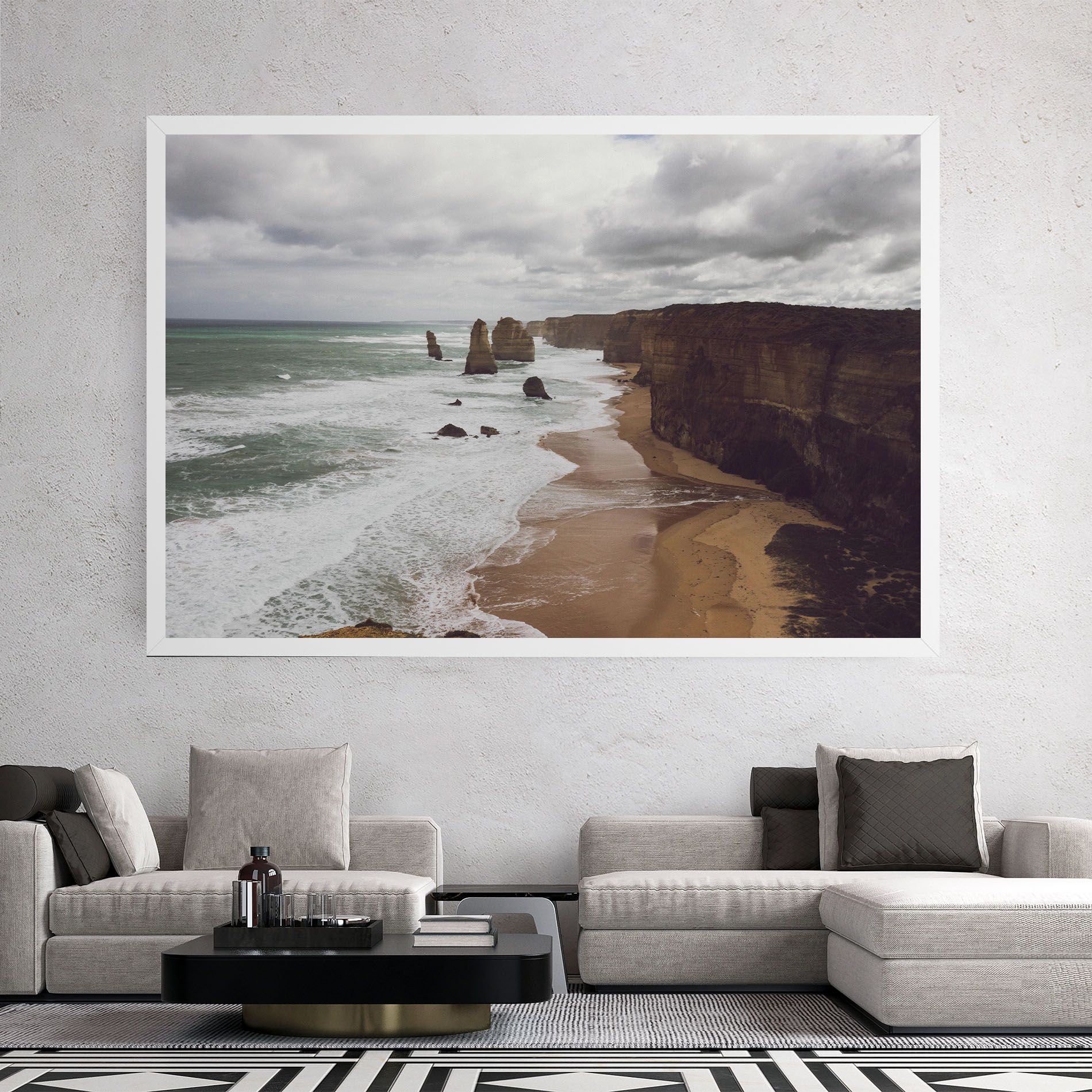 Grey Clouds Beach mockup 2