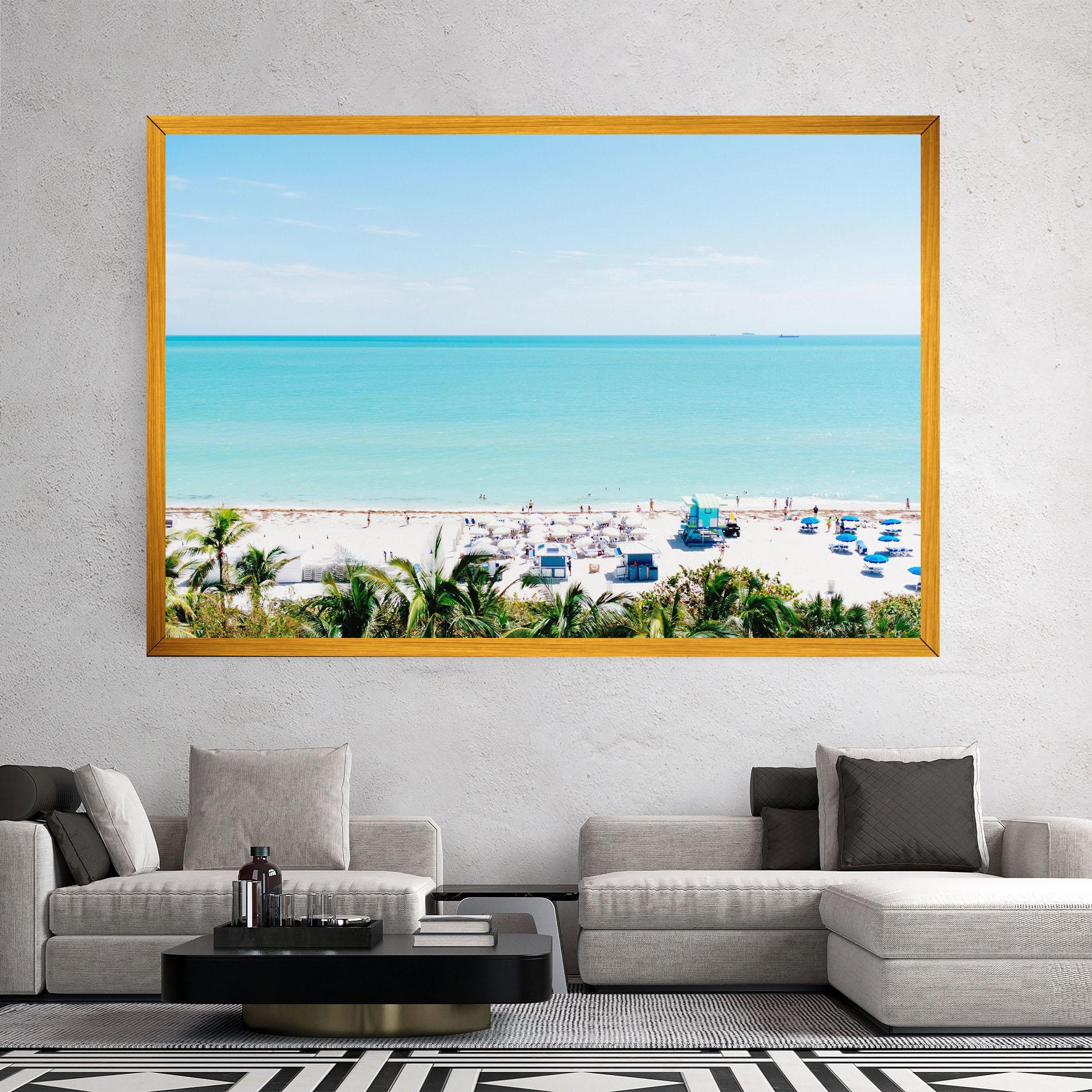 Vászonkép Blue Clear Water mockup 2