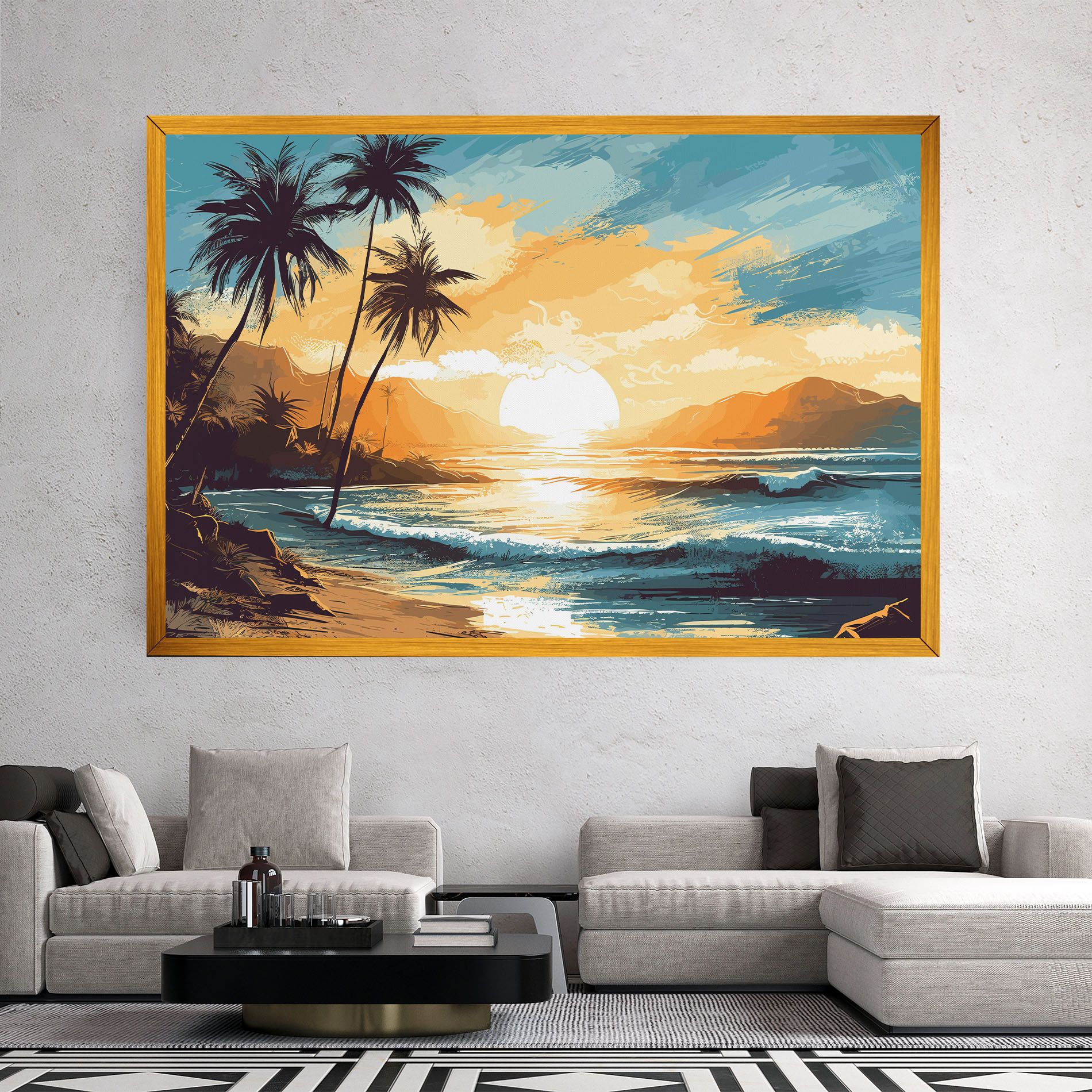Sunrise Beach View mockup 2