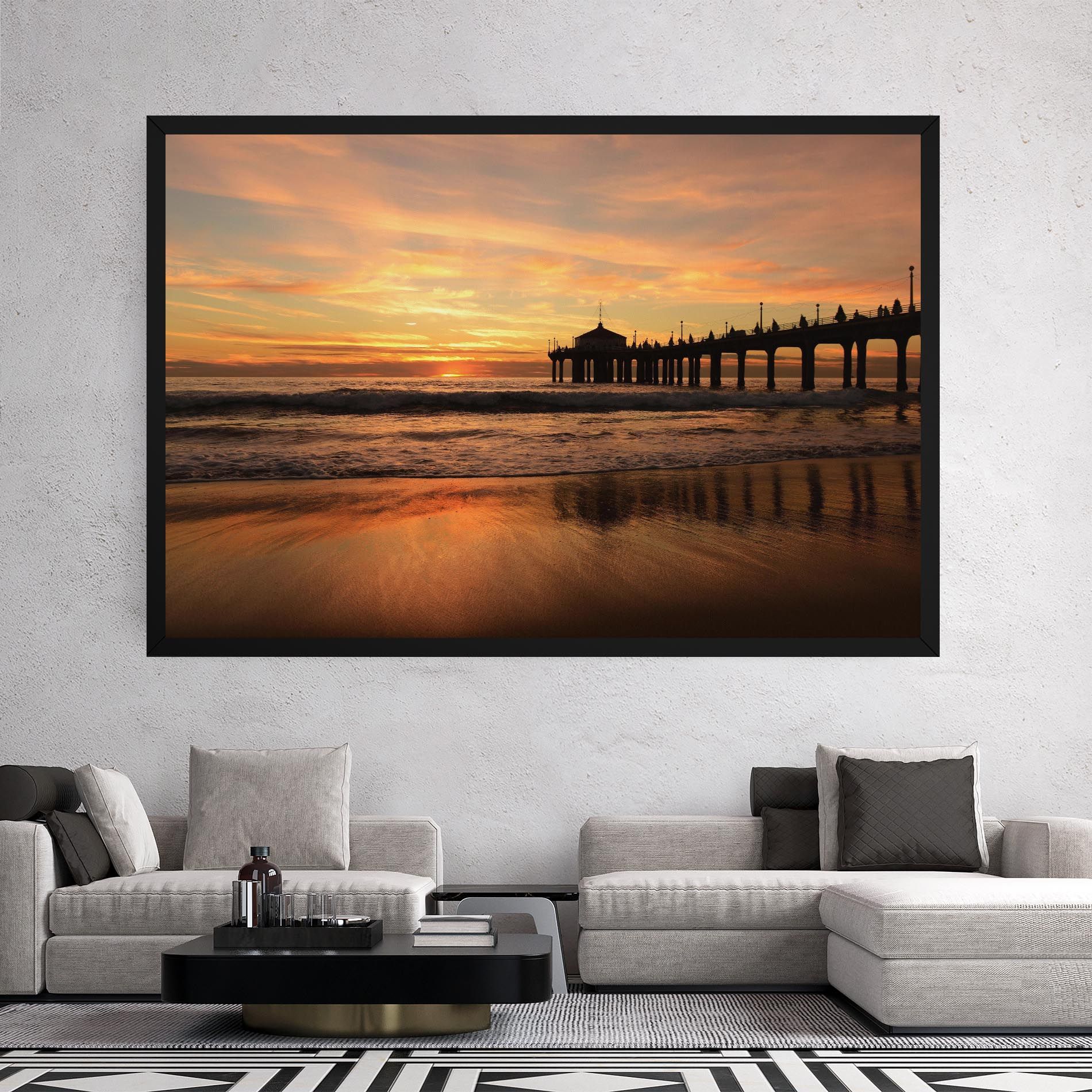 Beach Sunset View mockup 2