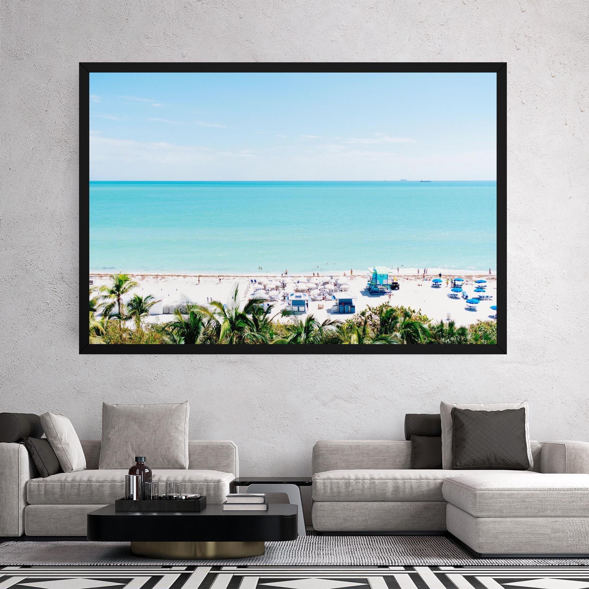 Vászonkép Blue Clear Water mockup 2