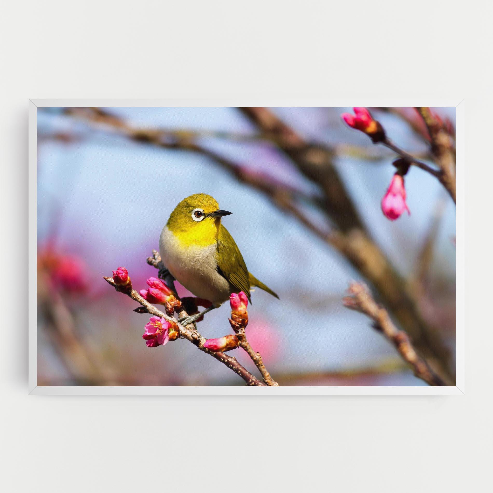 Vászonkép Cute Pink Flower Buds mockup 0