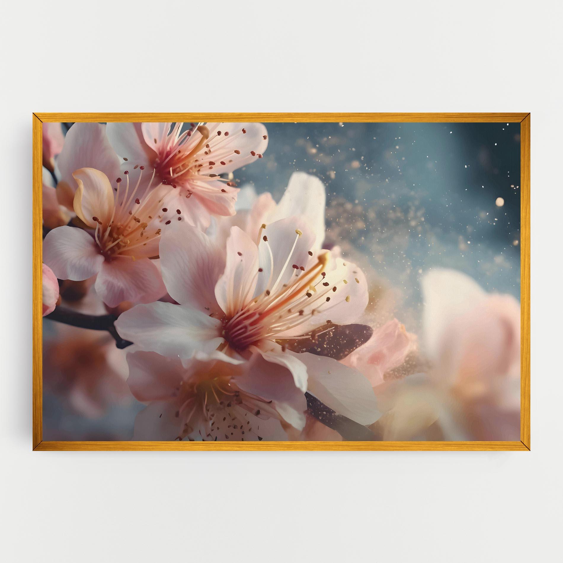 Vászonkép Flower Spring Art mockup 0