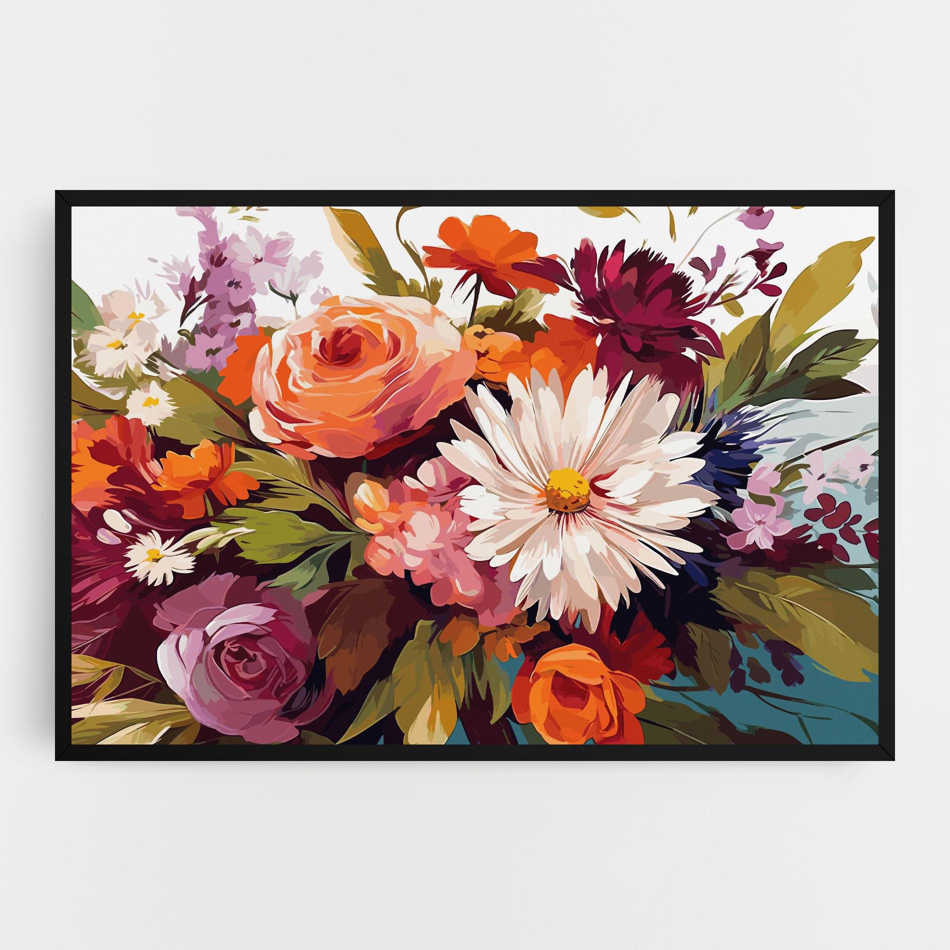 Vászonkép Cream Orange Spring mockup 0