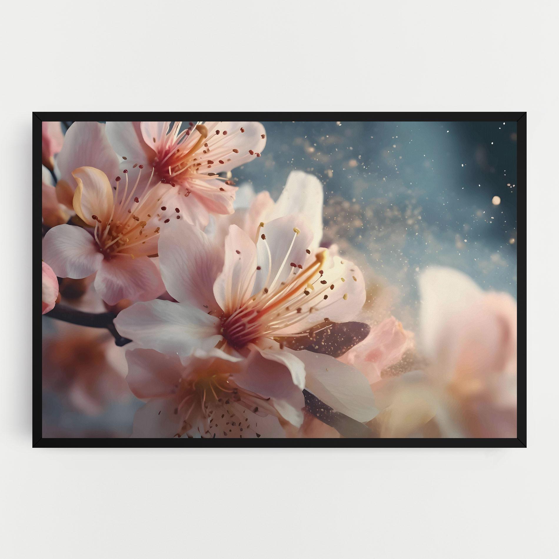 Vászonkép Flower Spring Art mockup 0