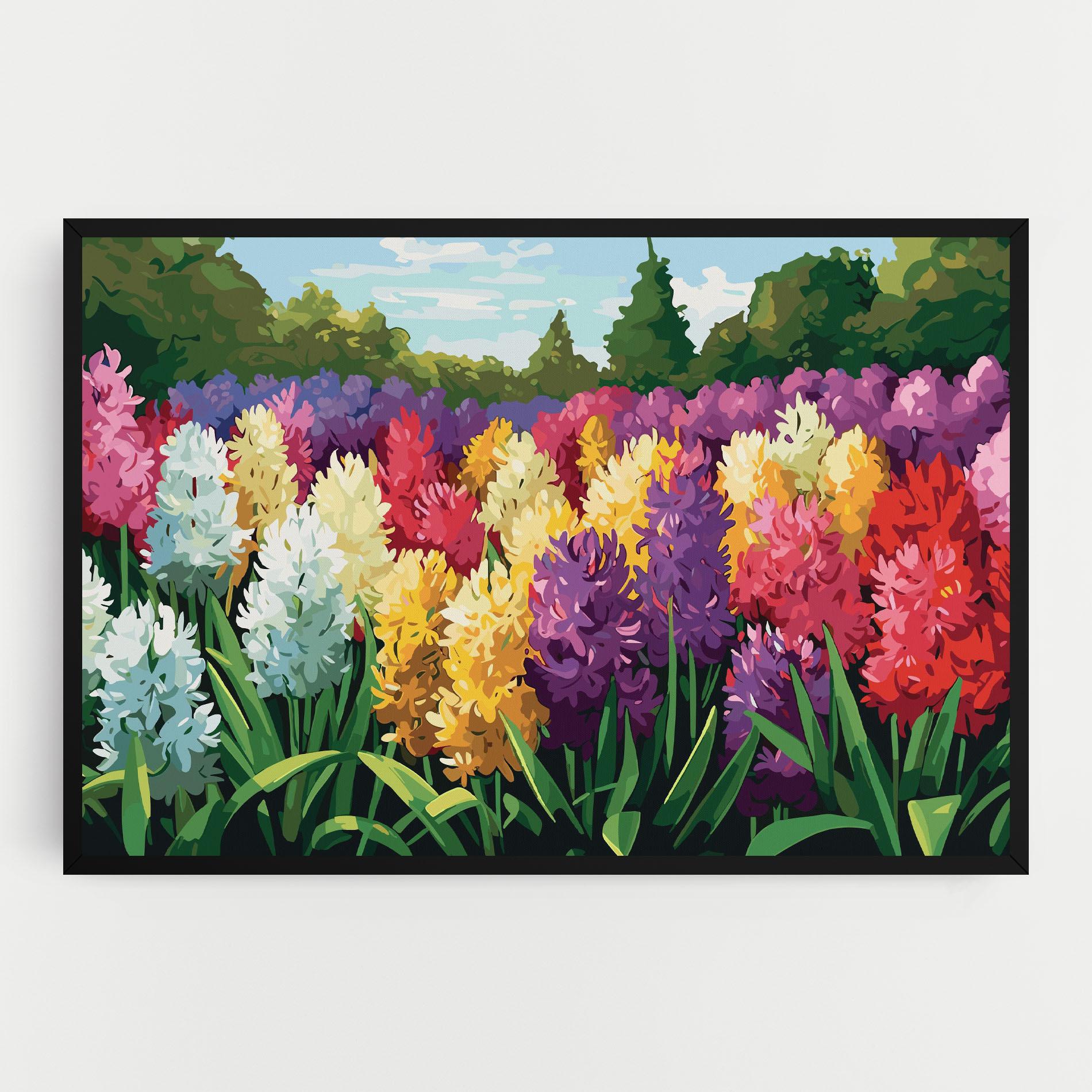 Vászonkép Pretty Colorful Spring mockup 0