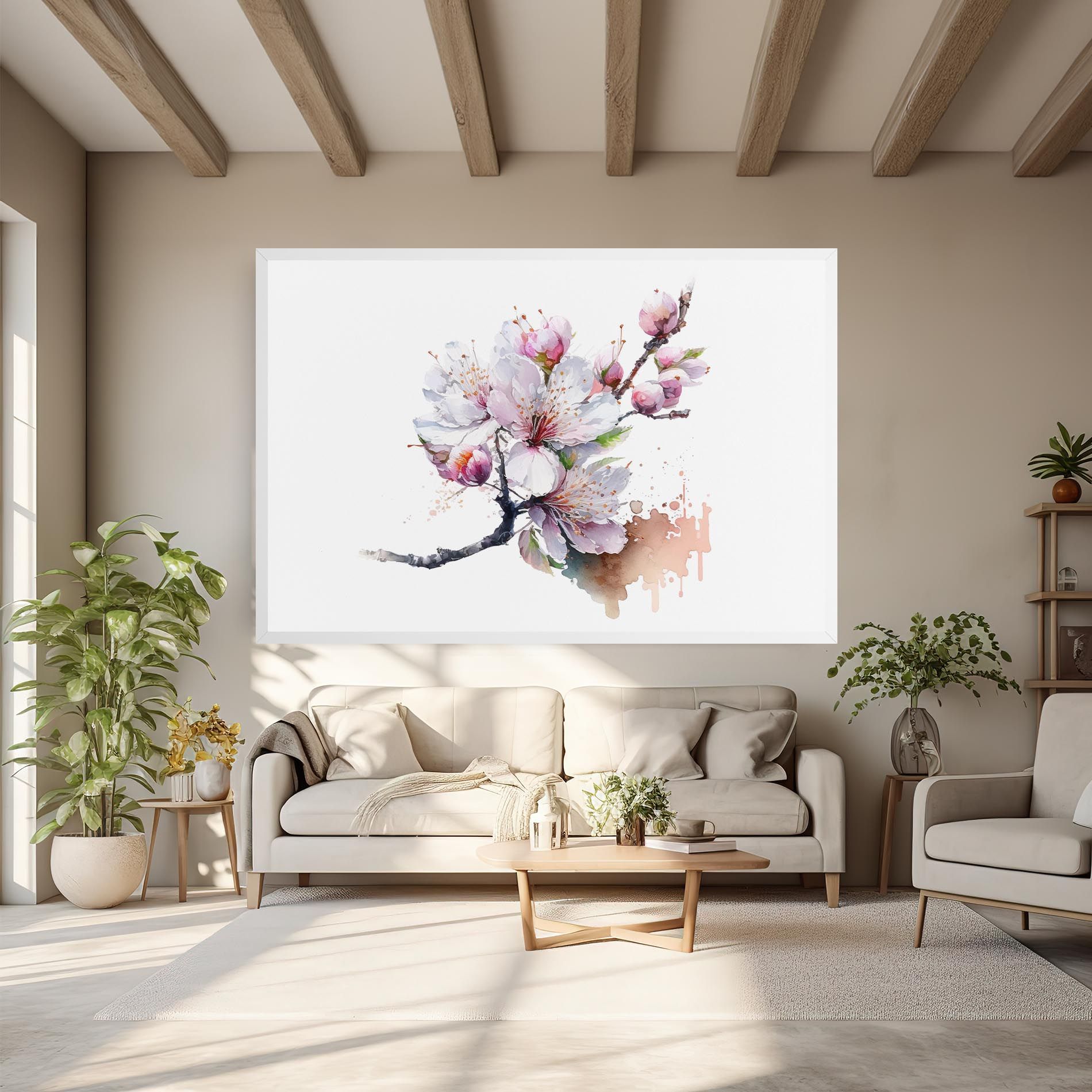 Cherry Spring Art mockup 6