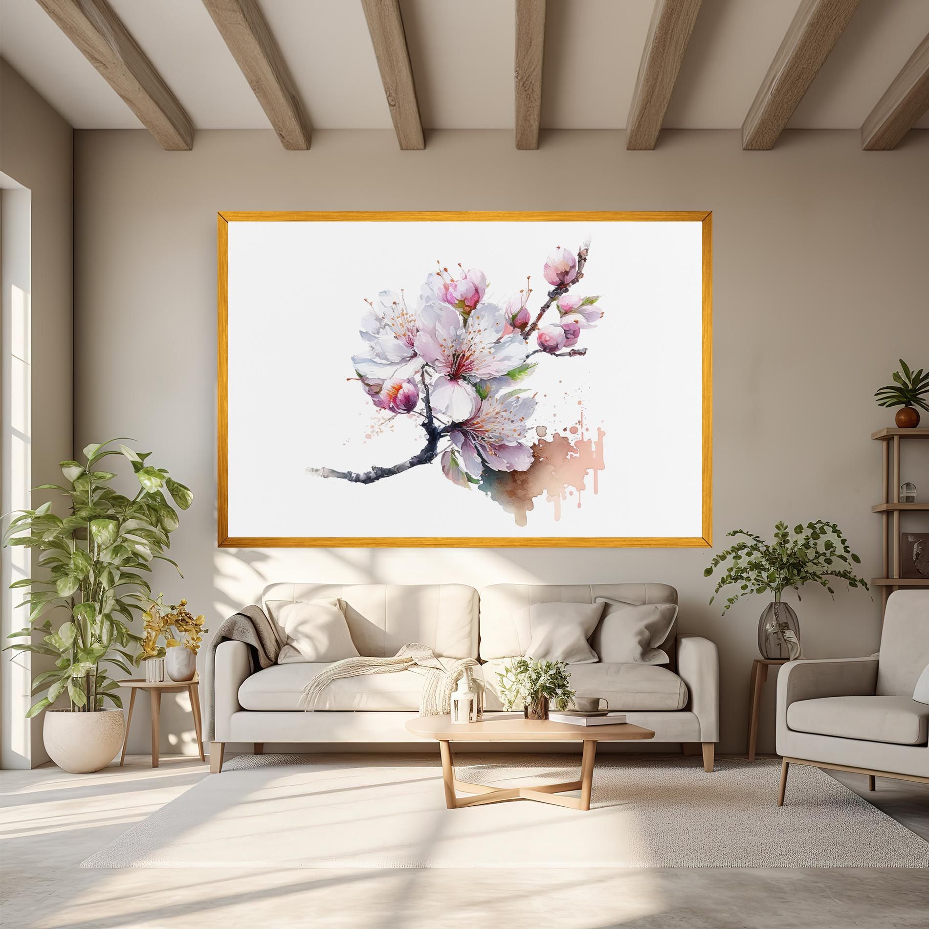 Cherry Spring Art mockup 6