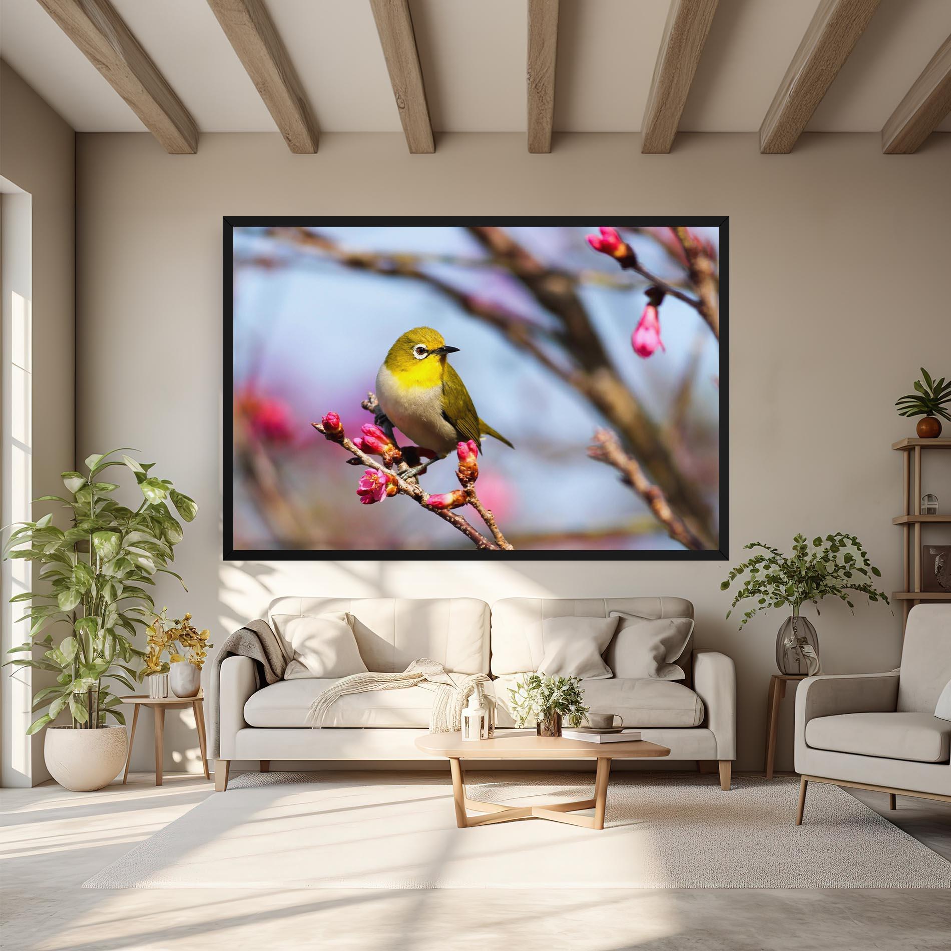 Vászonkép Cute Pink Flower Buds mockup 6