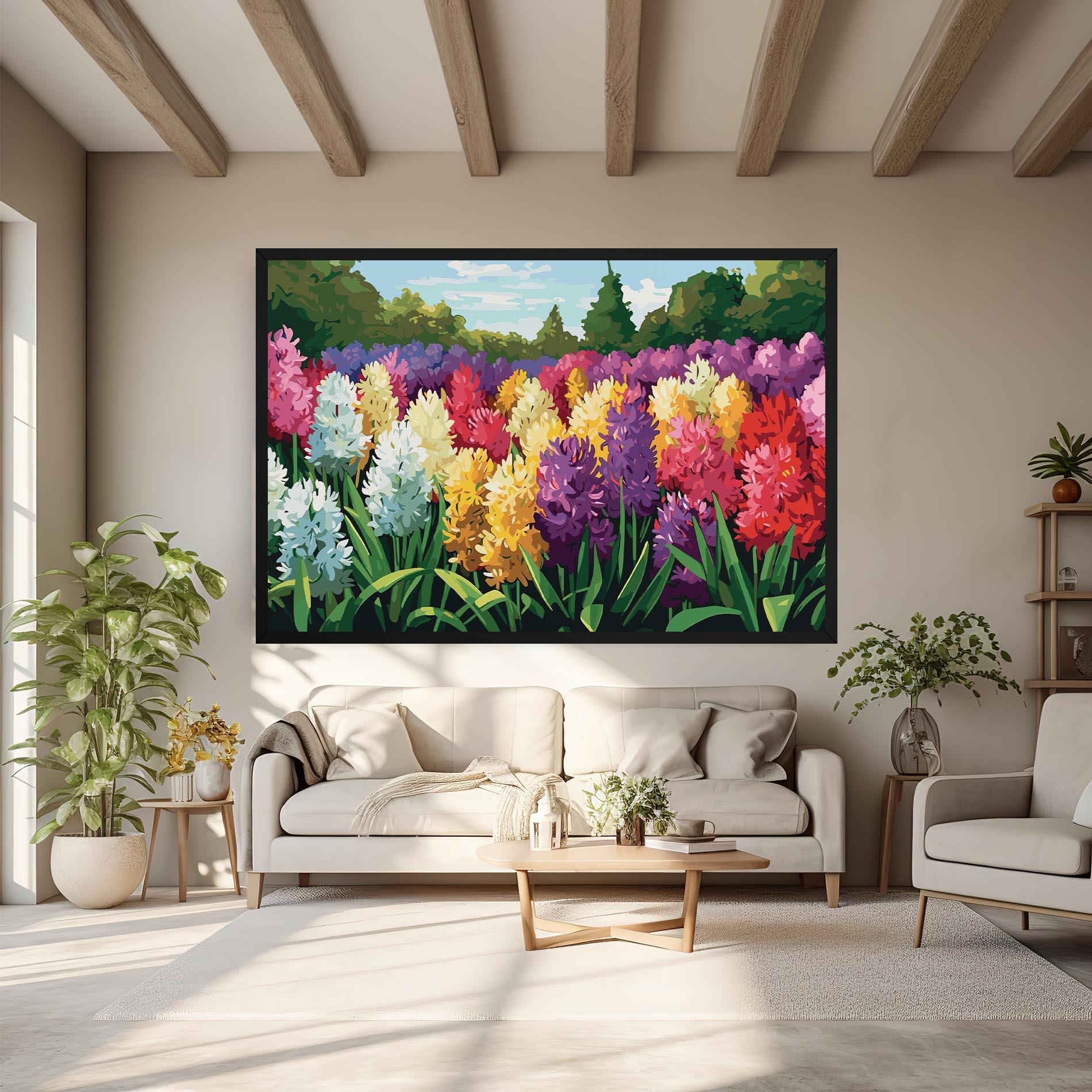 Vászonkép Pretty Colorful Spring mockup 6