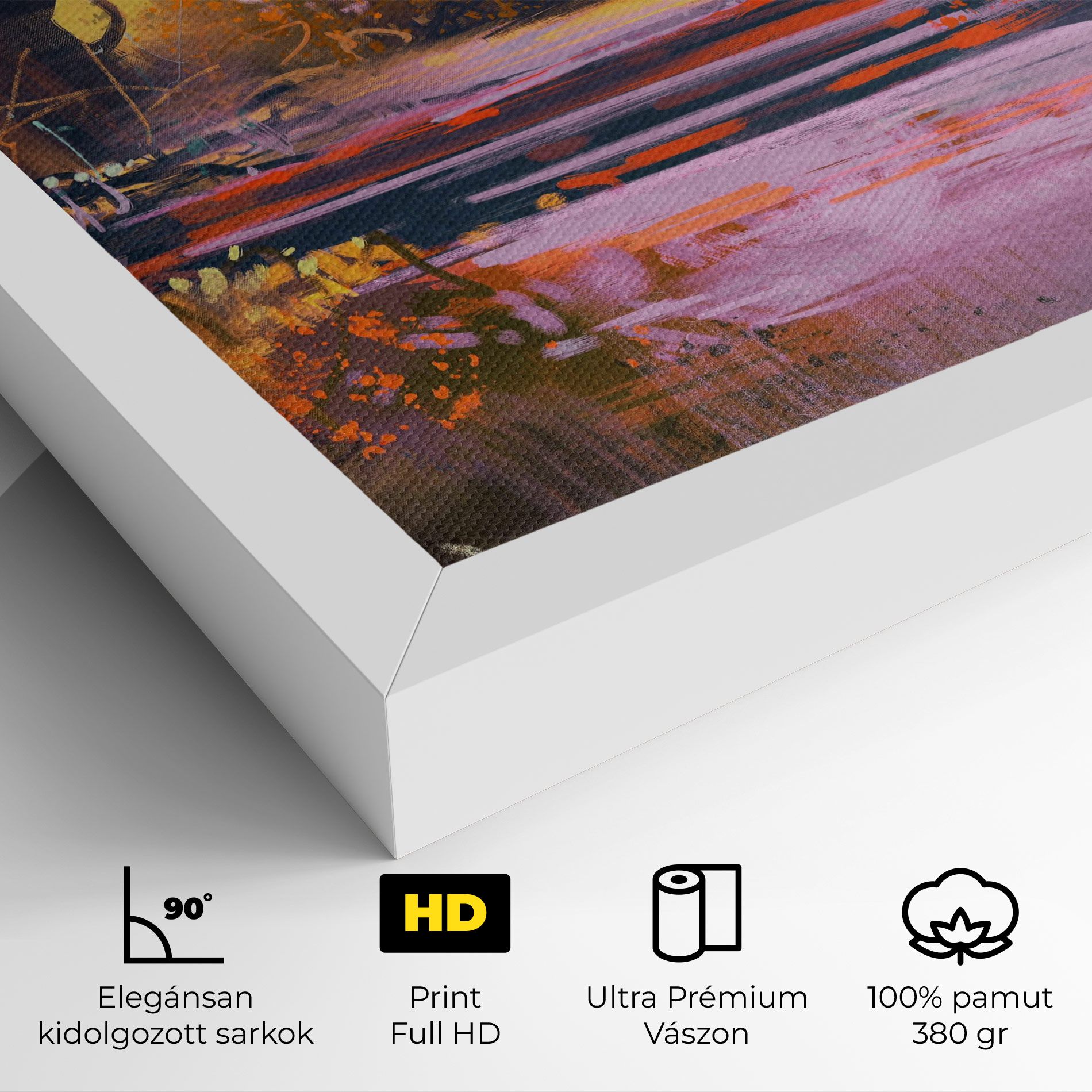 Landscape Colorful Trees mockup 4