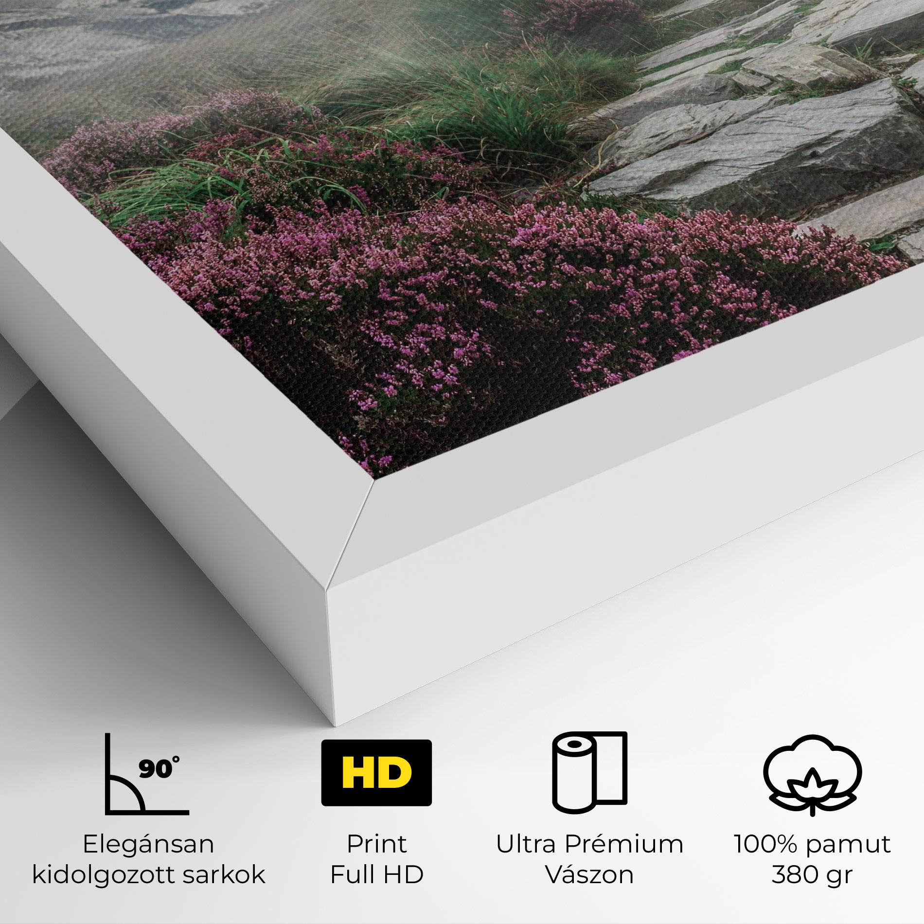 Vászonkép Mountain Spring View mockup 4
