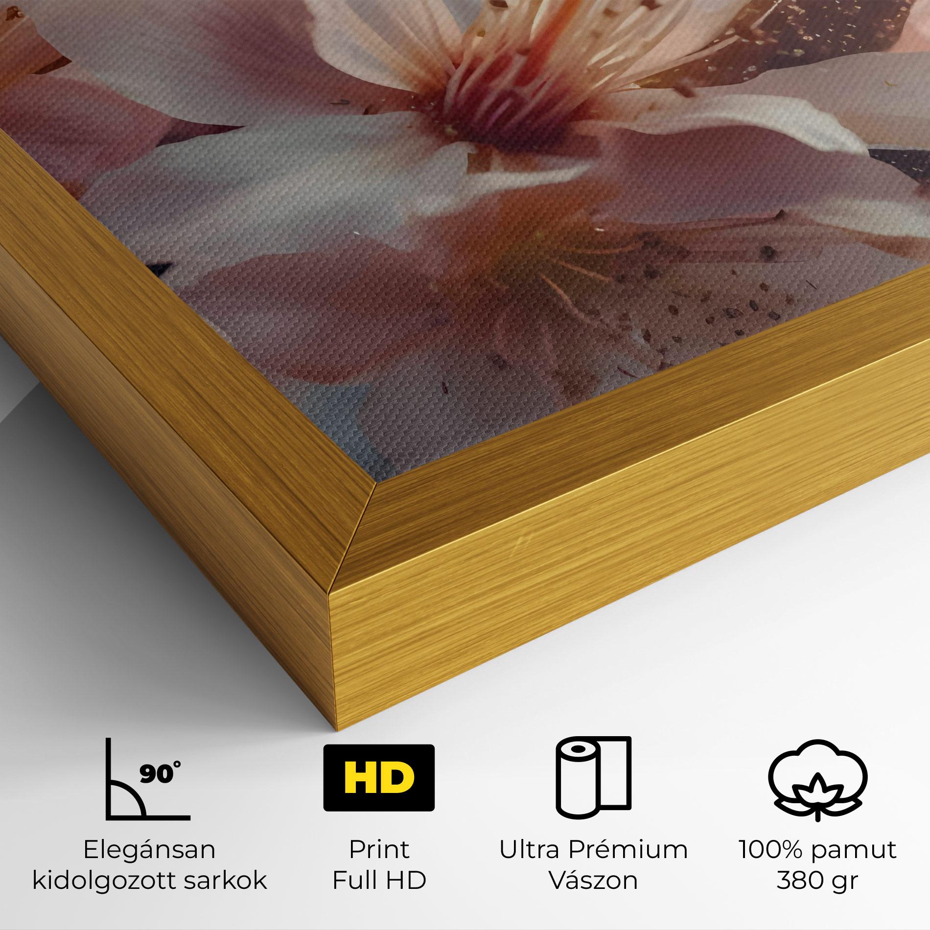 Vászonkép Flower Spring Art mockup 4