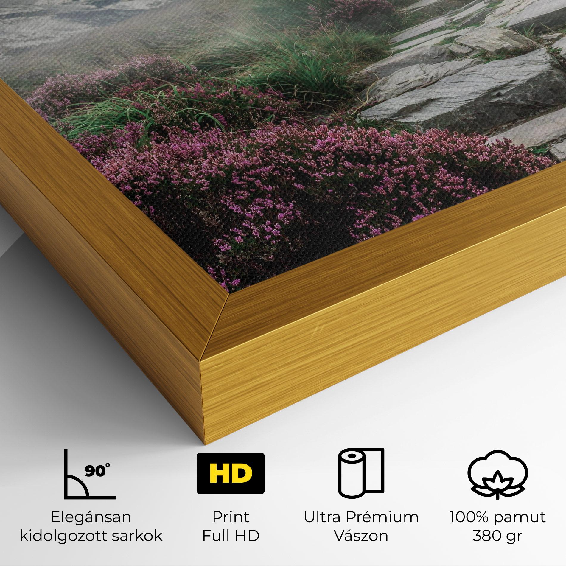 Vászonkép Mountain Spring View mockup 4